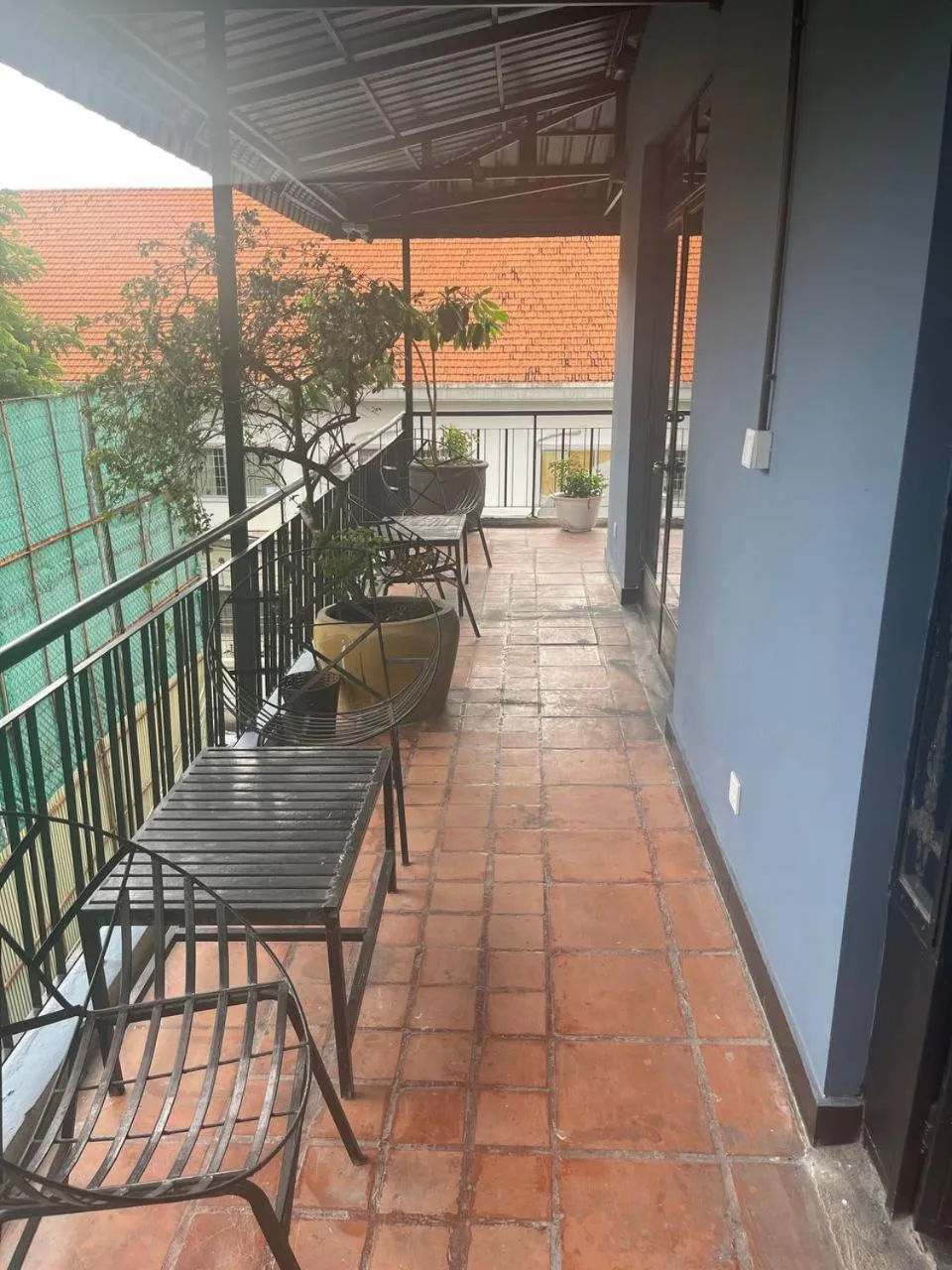 Patio in Bat Chum Villa