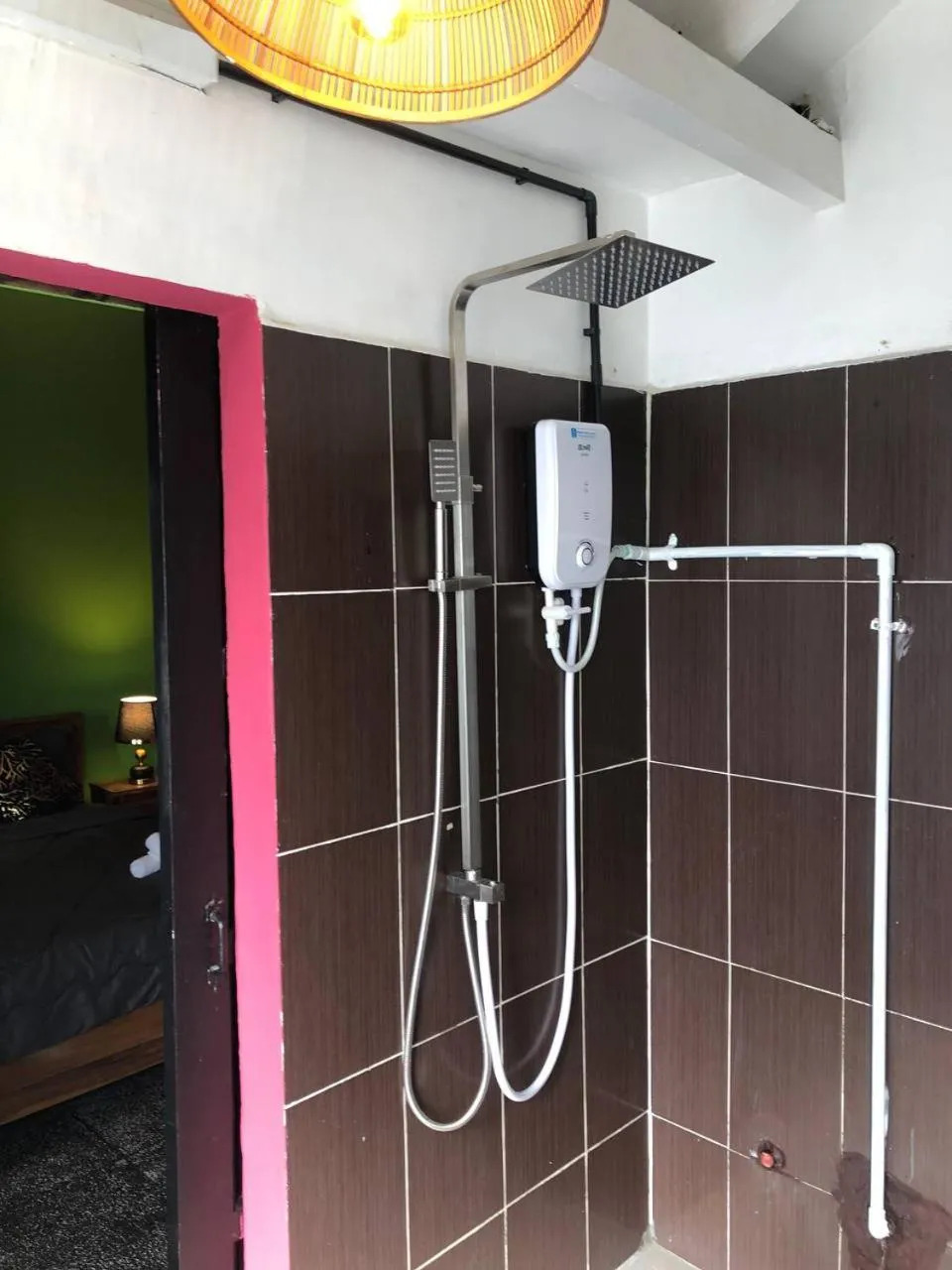 Shower in Bat Chum Villa