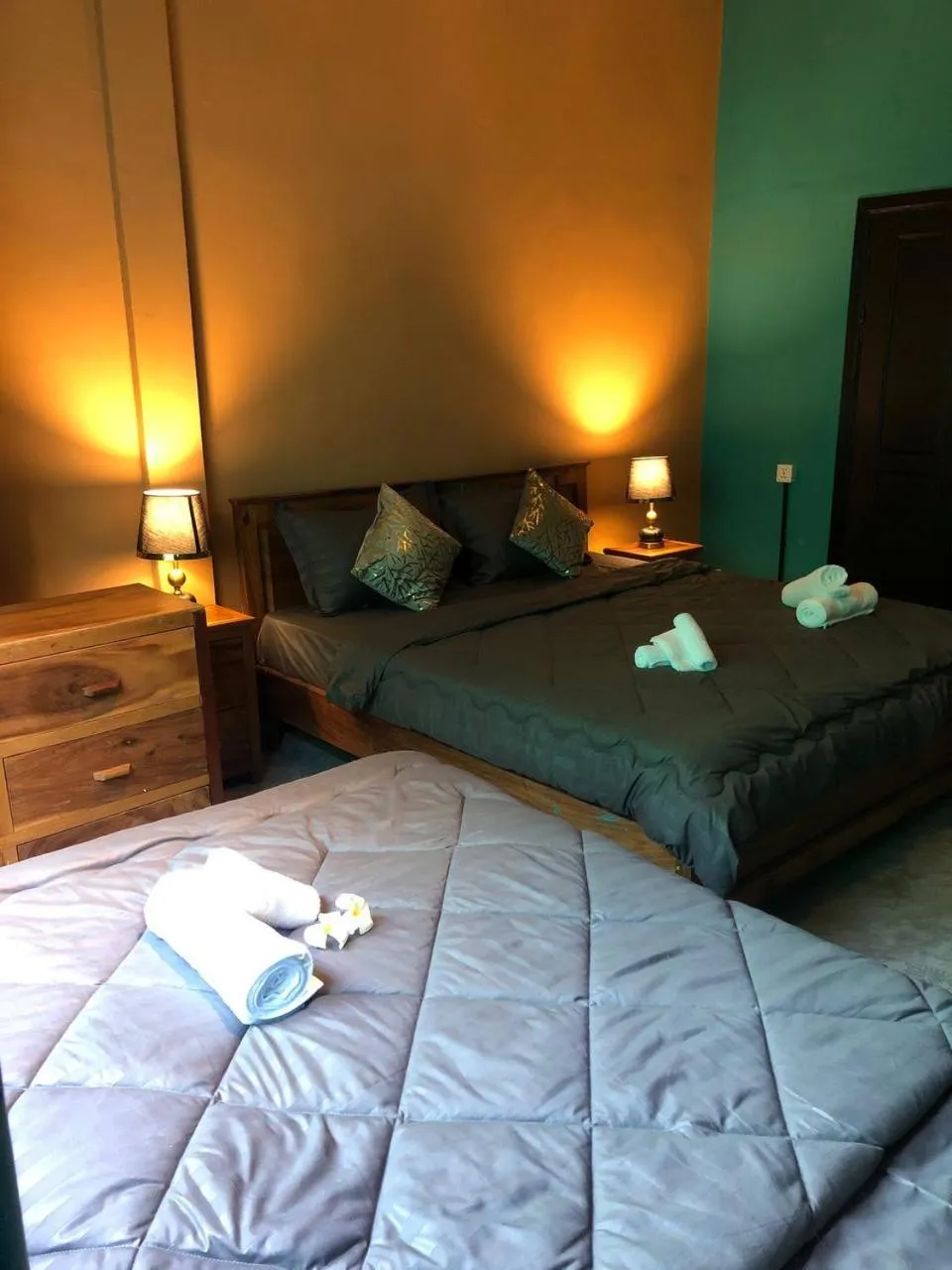 Bed in Bat Chum Villa