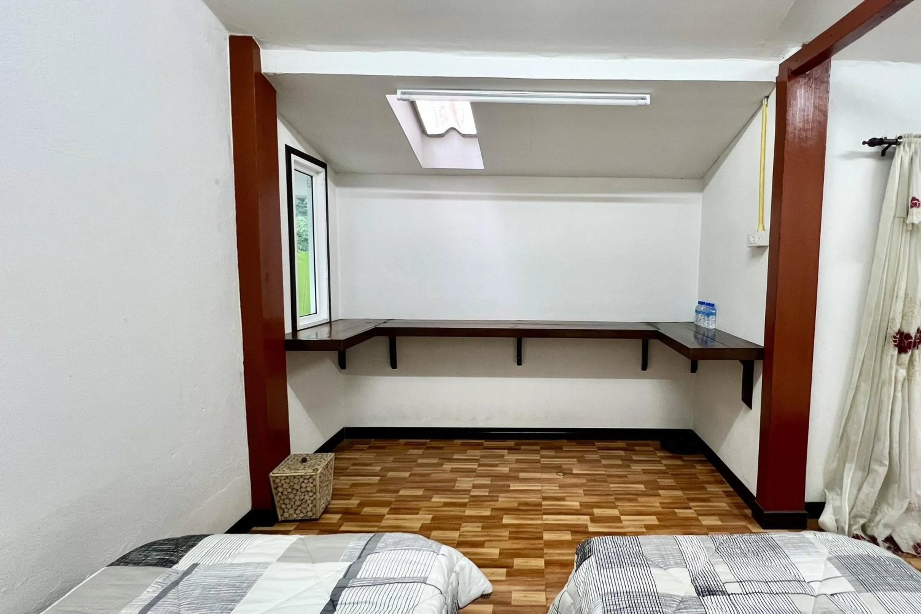 Bed in The Cascade - Mae Taeng Waterfall Bungalows