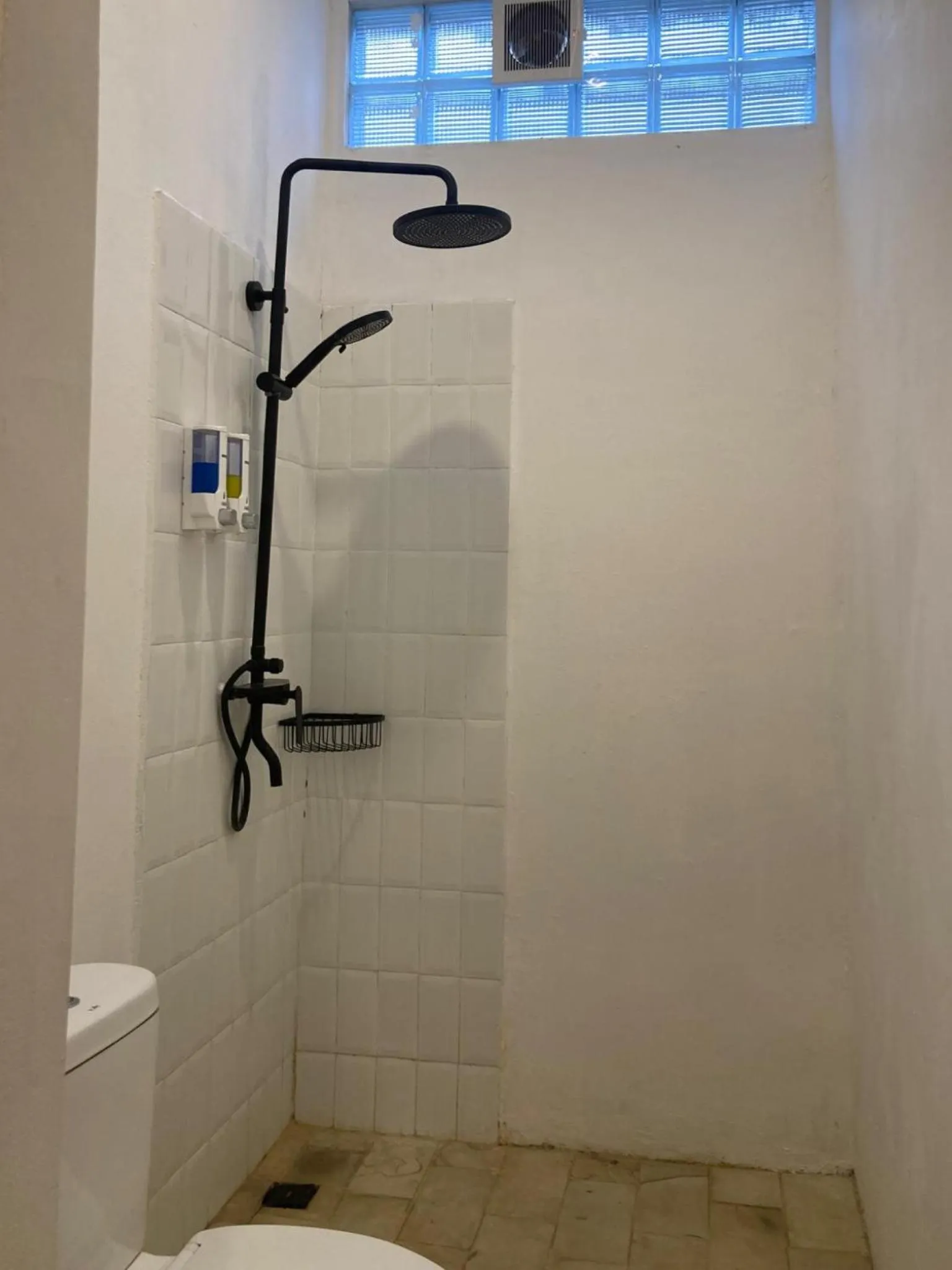 Shower in Palmhouse Boutique Hotel