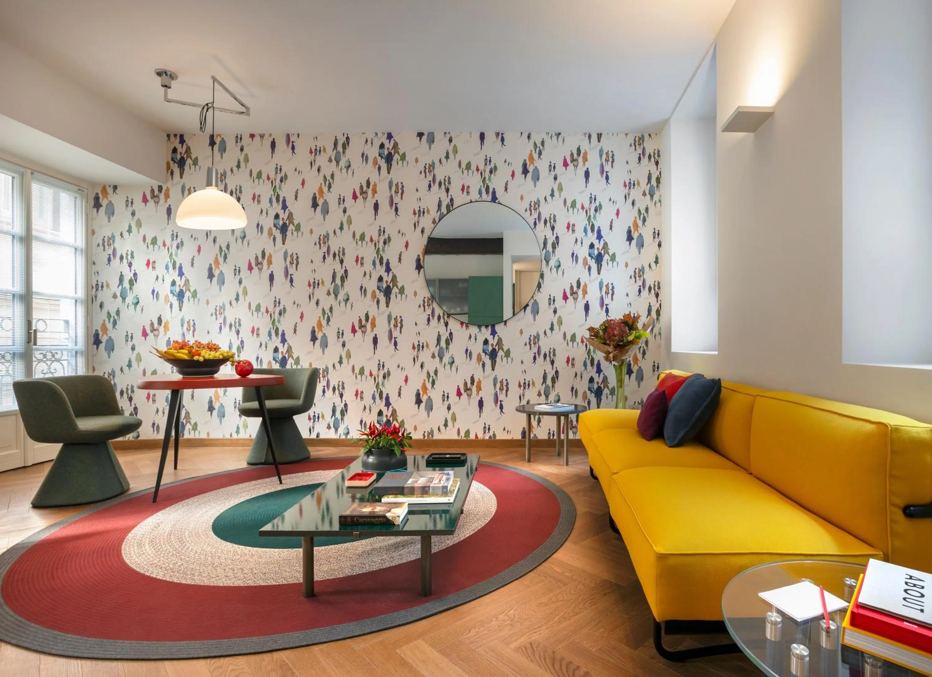 Living room in DOMYA - Manzoni 25