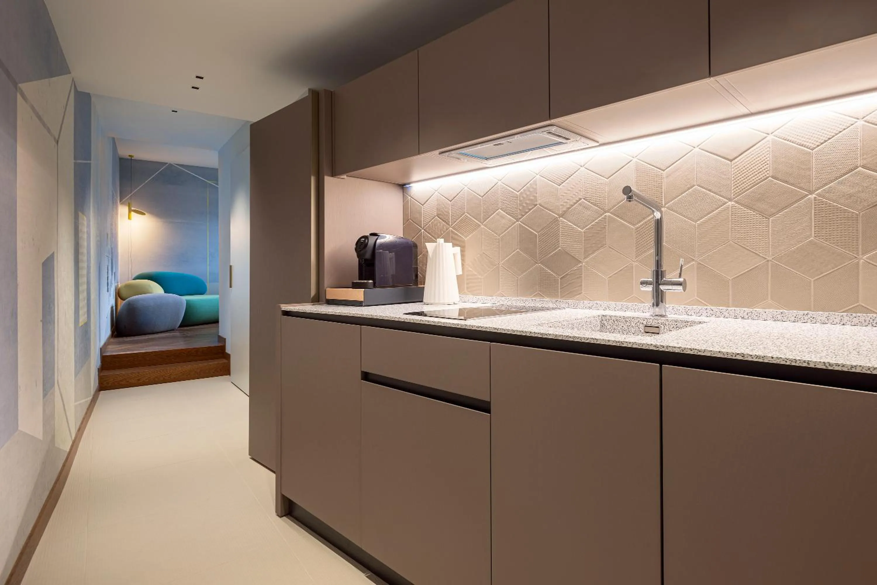 Kitchen or kitchenette in DOMYA - Manzoni 25