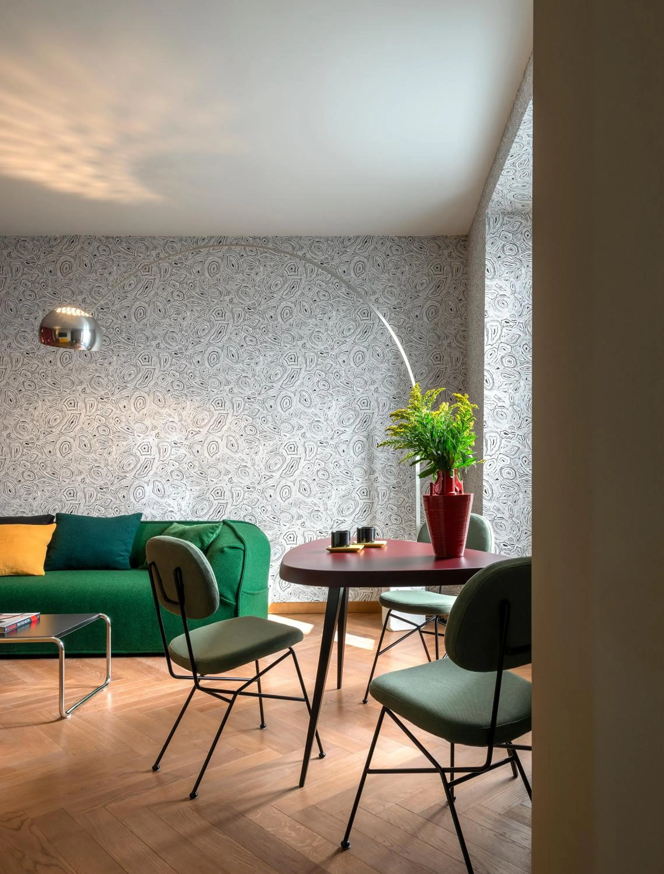 Living room in DOMYA - Manzoni 25