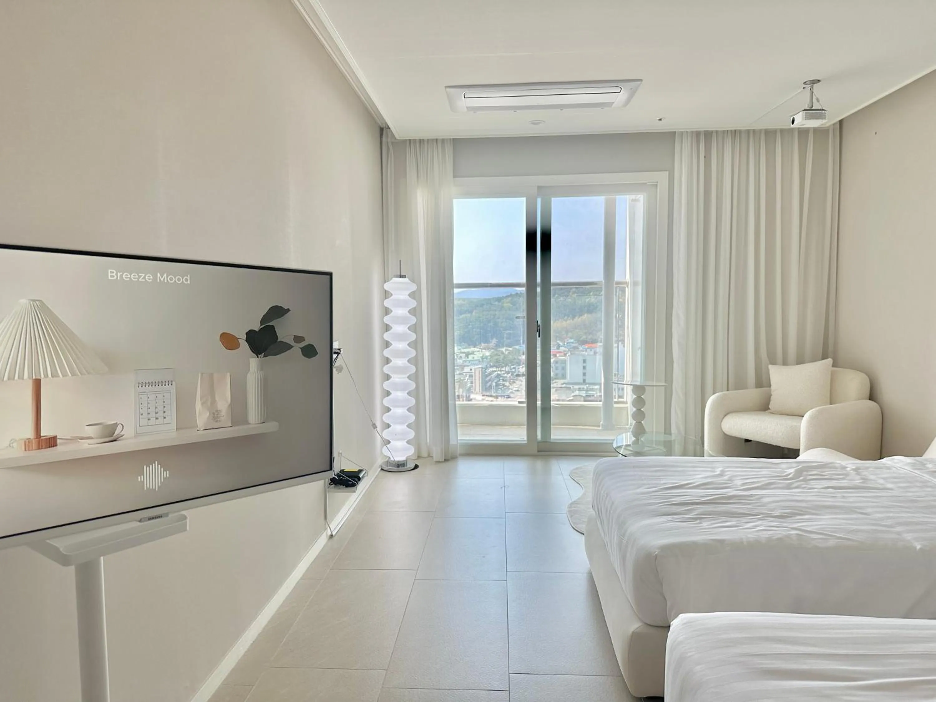 Bed in Le Bleu Naksan by Orot