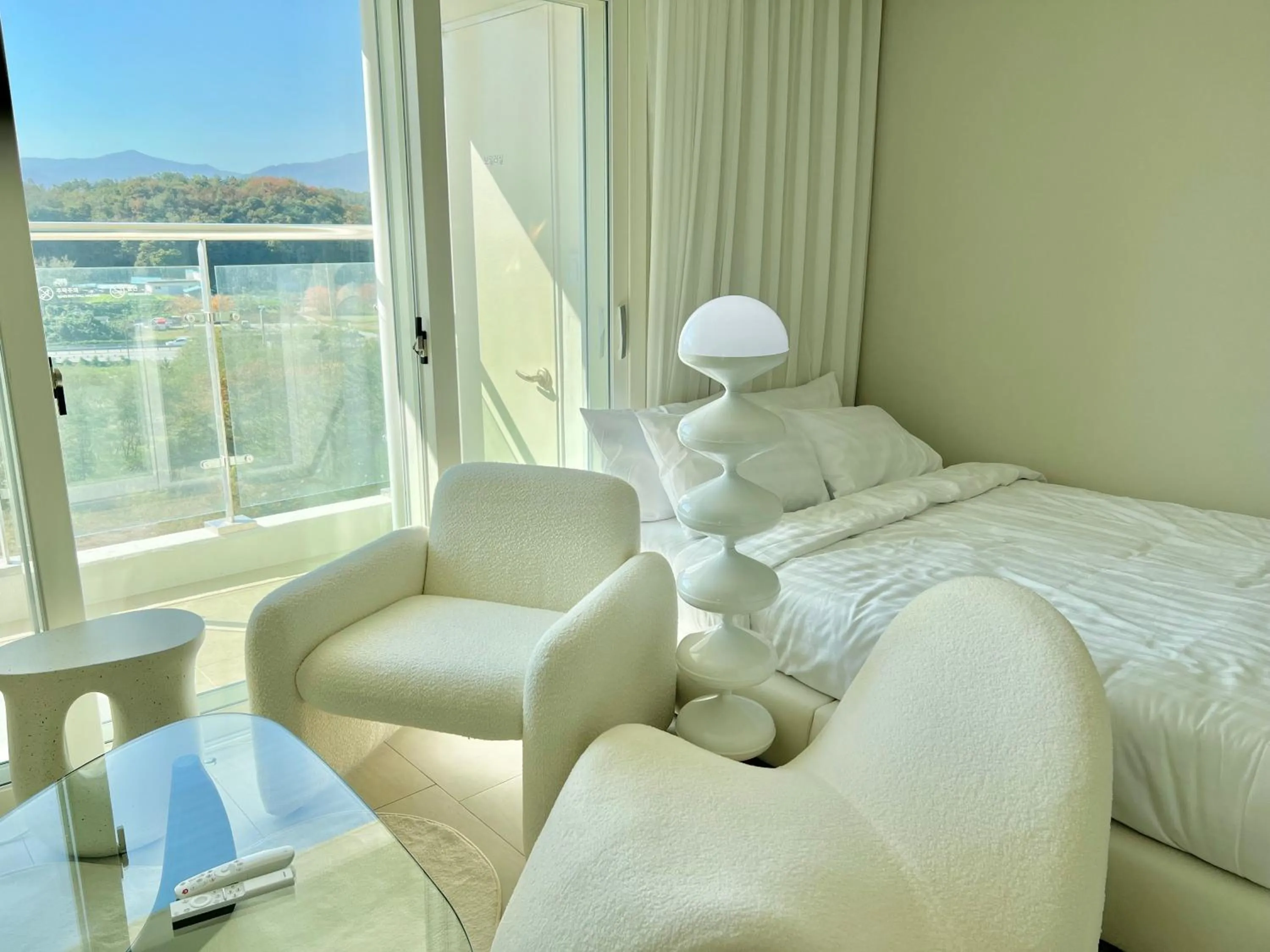 Bed in Le Bleu Naksan by Orot