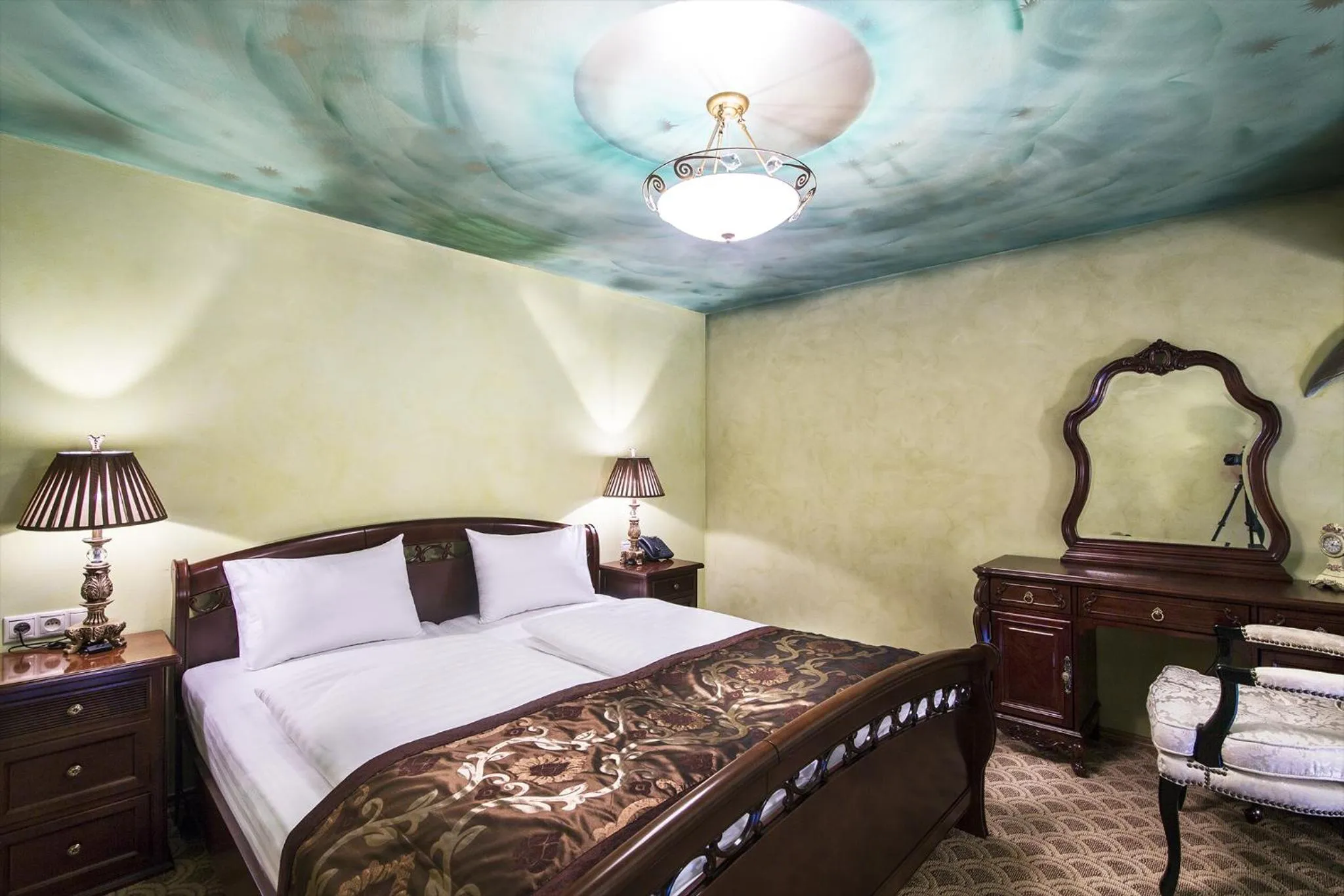 Bedroom, Bed in Rubezahl-Marienbad Luxury Historical Castle Hotel & Golf-Castle Hotel Collection