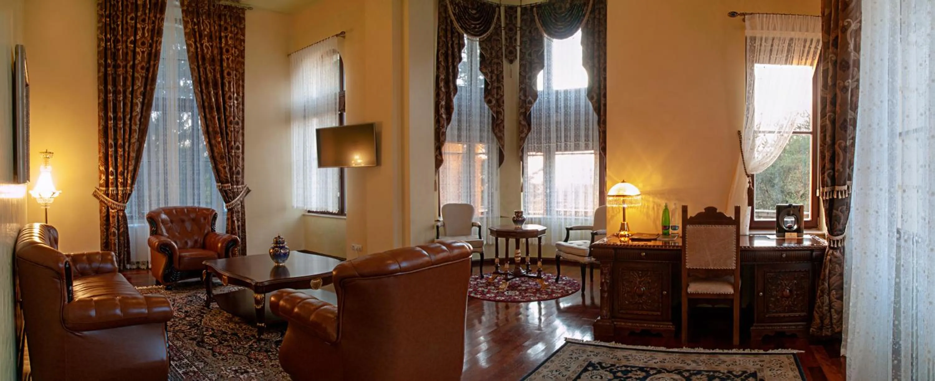 Living room in Rubezahl-Marienbad Luxury Historical Castle Hotel & Golf-Castle Hotel Collection