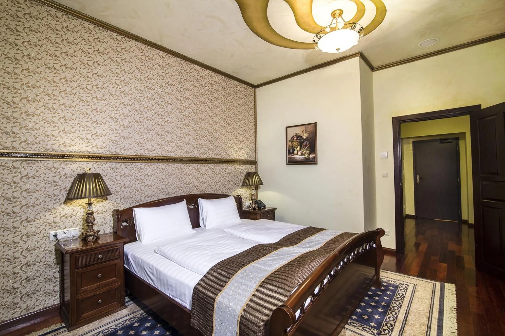 Bedroom, Bed in Rubezahl-Marienbad Luxury Historical Castle Hotel & Golf-Castle Hotel Collection