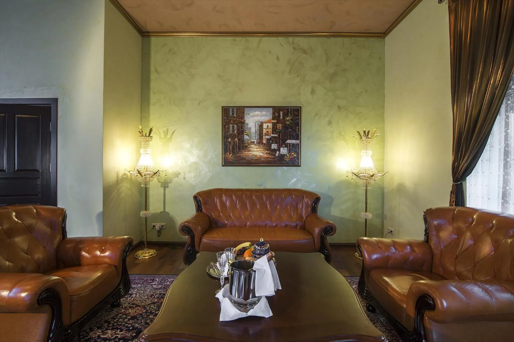 Living room in Rubezahl-Marienbad Luxury Historical Castle Hotel & Golf-Castle Hotel Collection