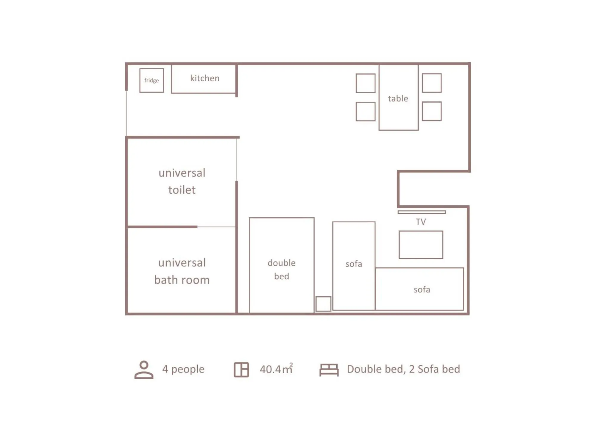 Floor plan in Minn STATION Ai Nagoya