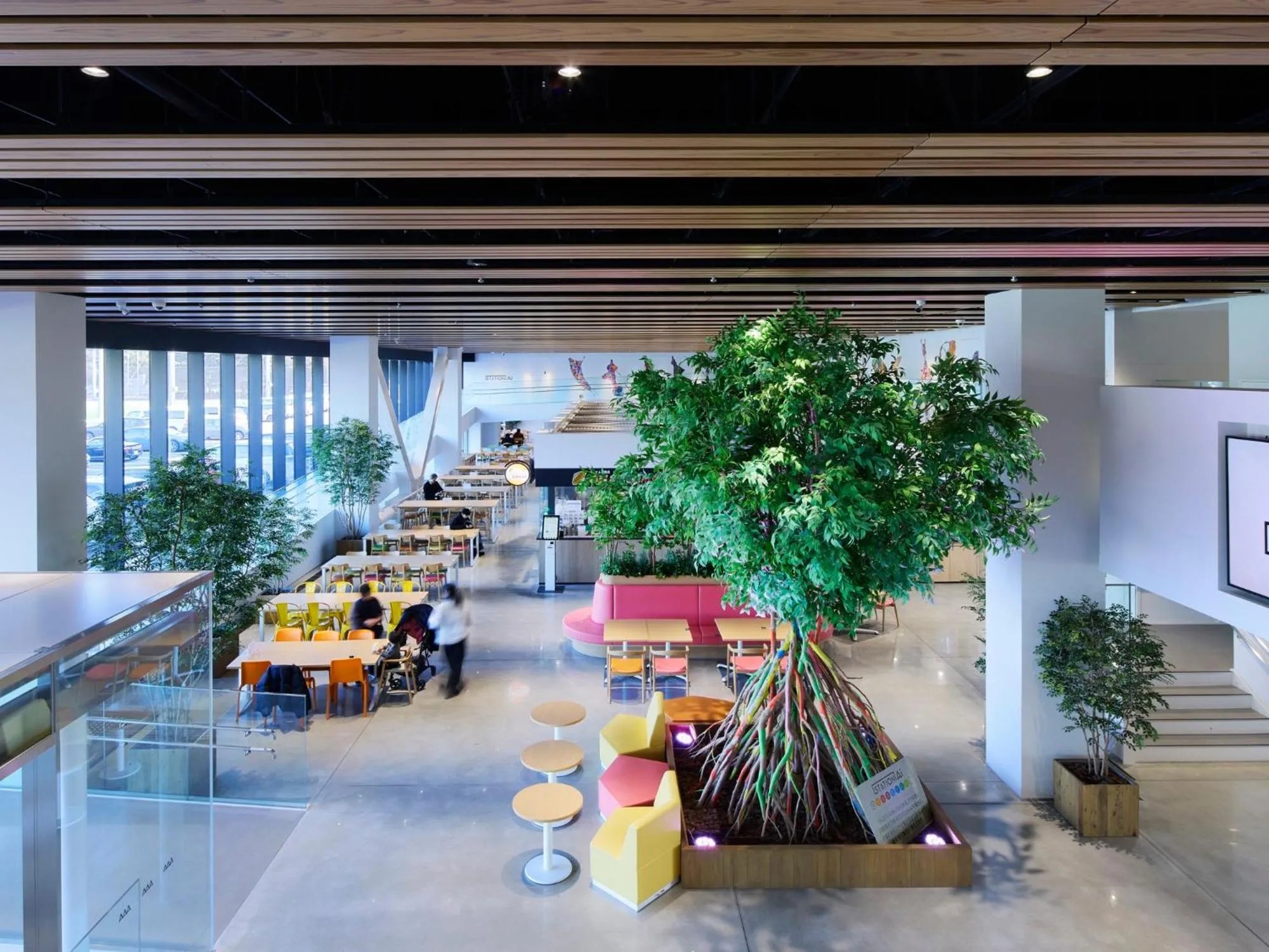 Seating area in Minn STATION Ai Nagoya