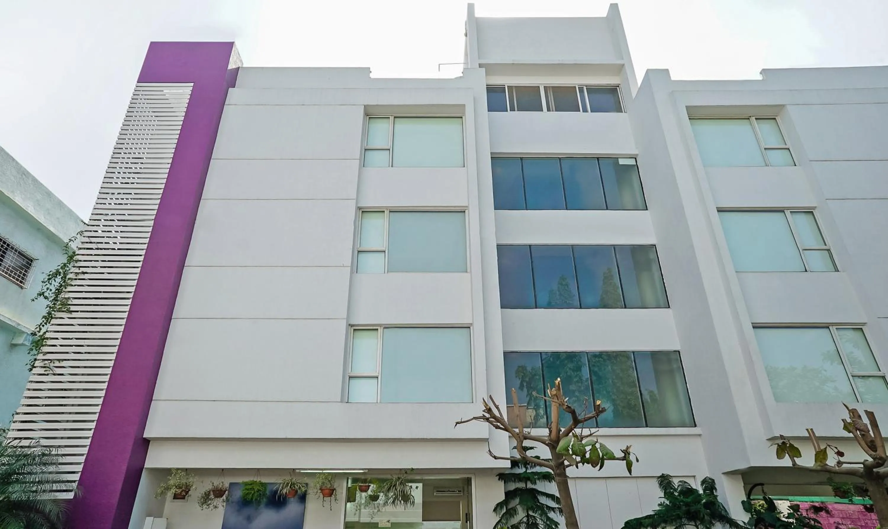 Facade/entrance in Treebo Brooks Manor