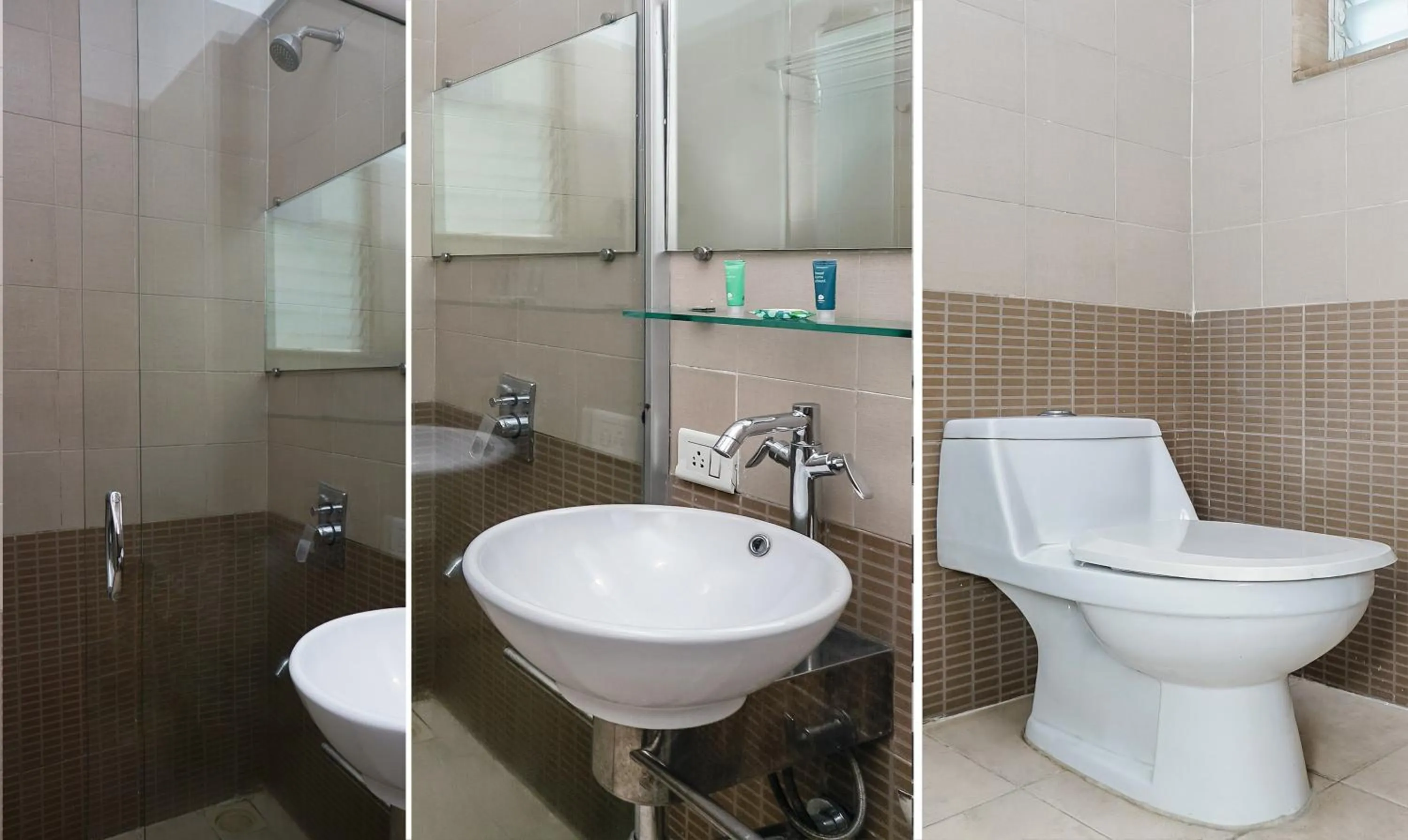 Bathroom in Treebo Brooks Manor