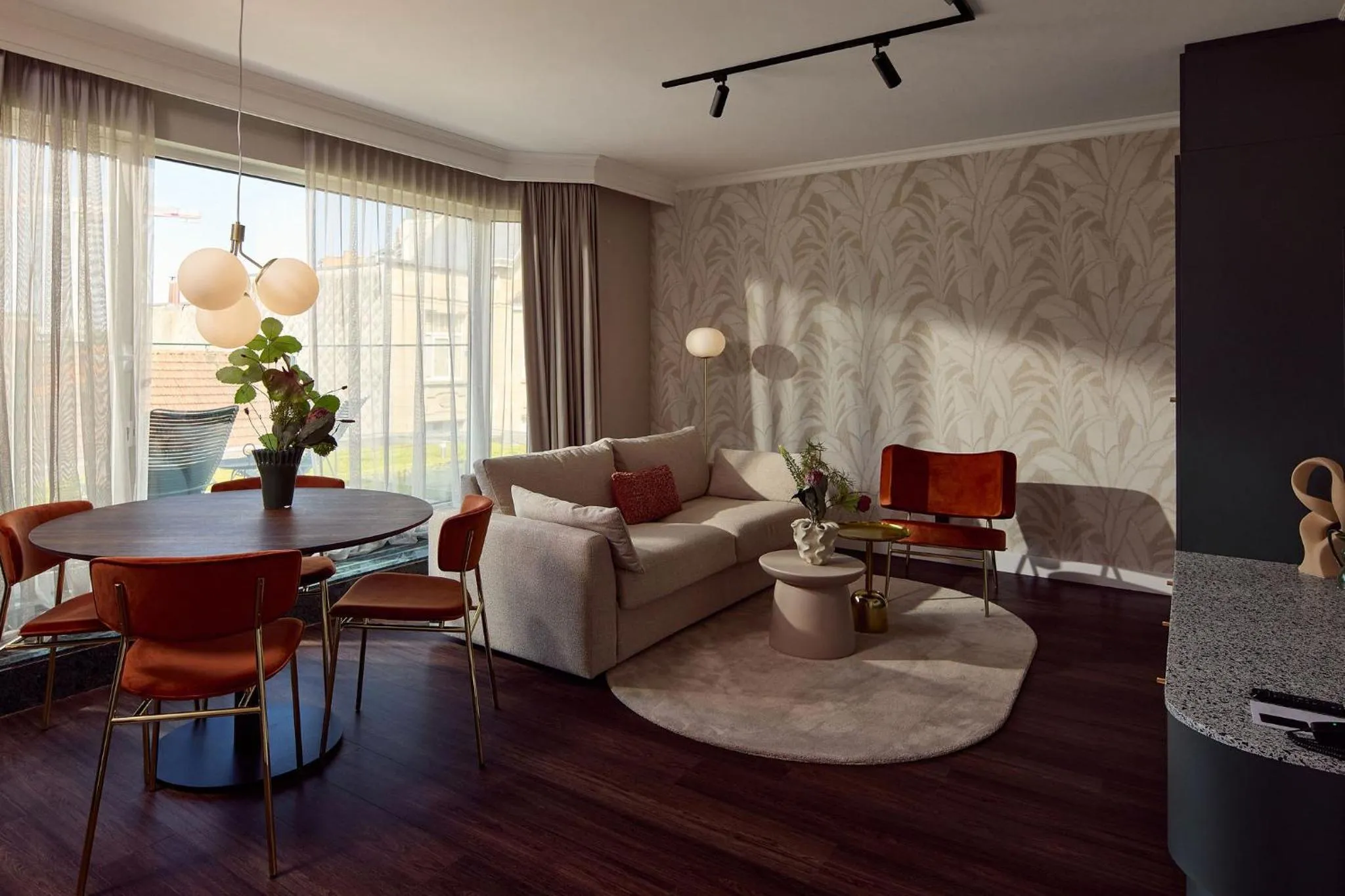 Living room in Van der Valk Hotel Park Lane Antwerpen