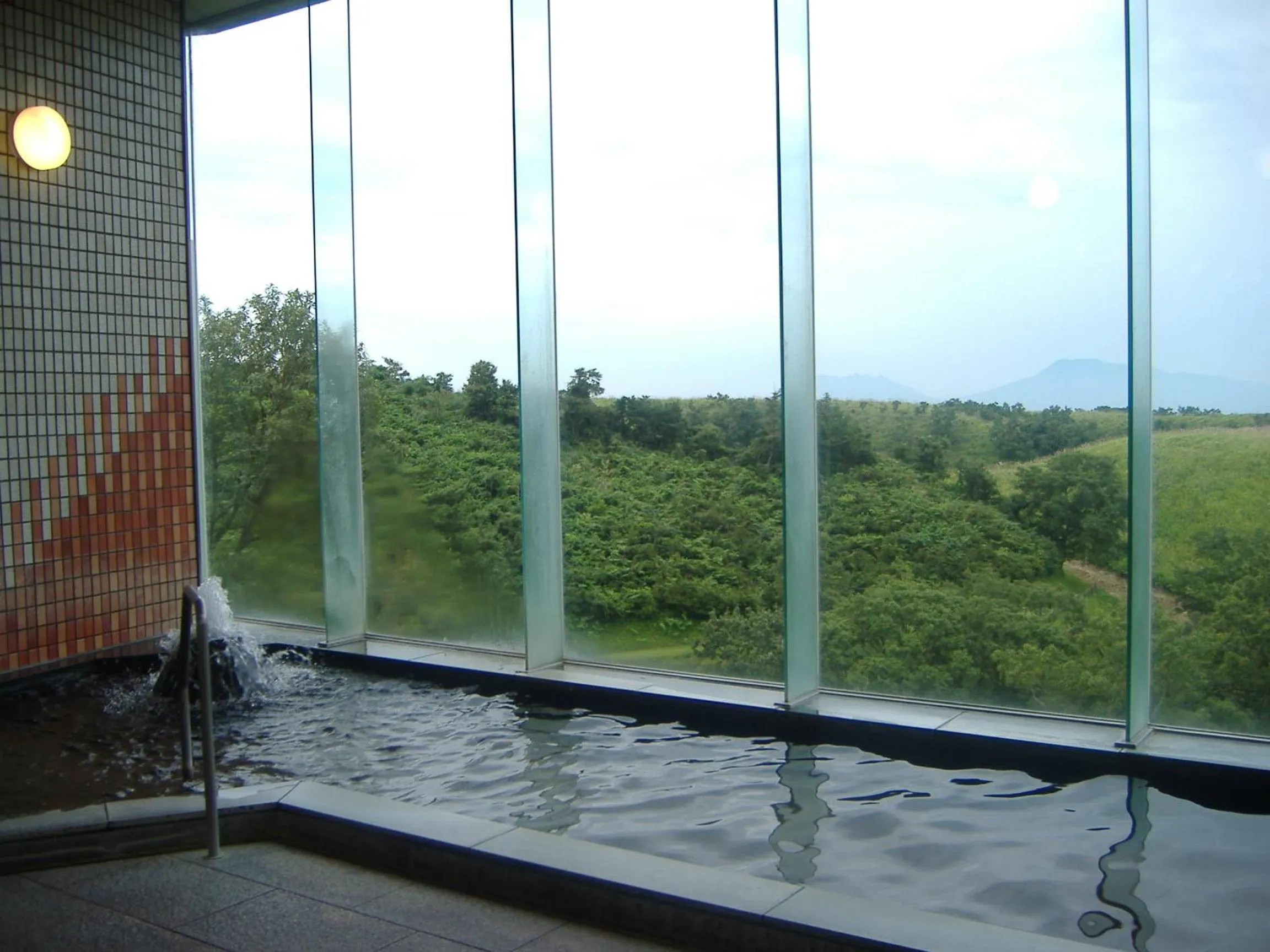 Hot Spring Bath in Senomoto Kogen Hotel