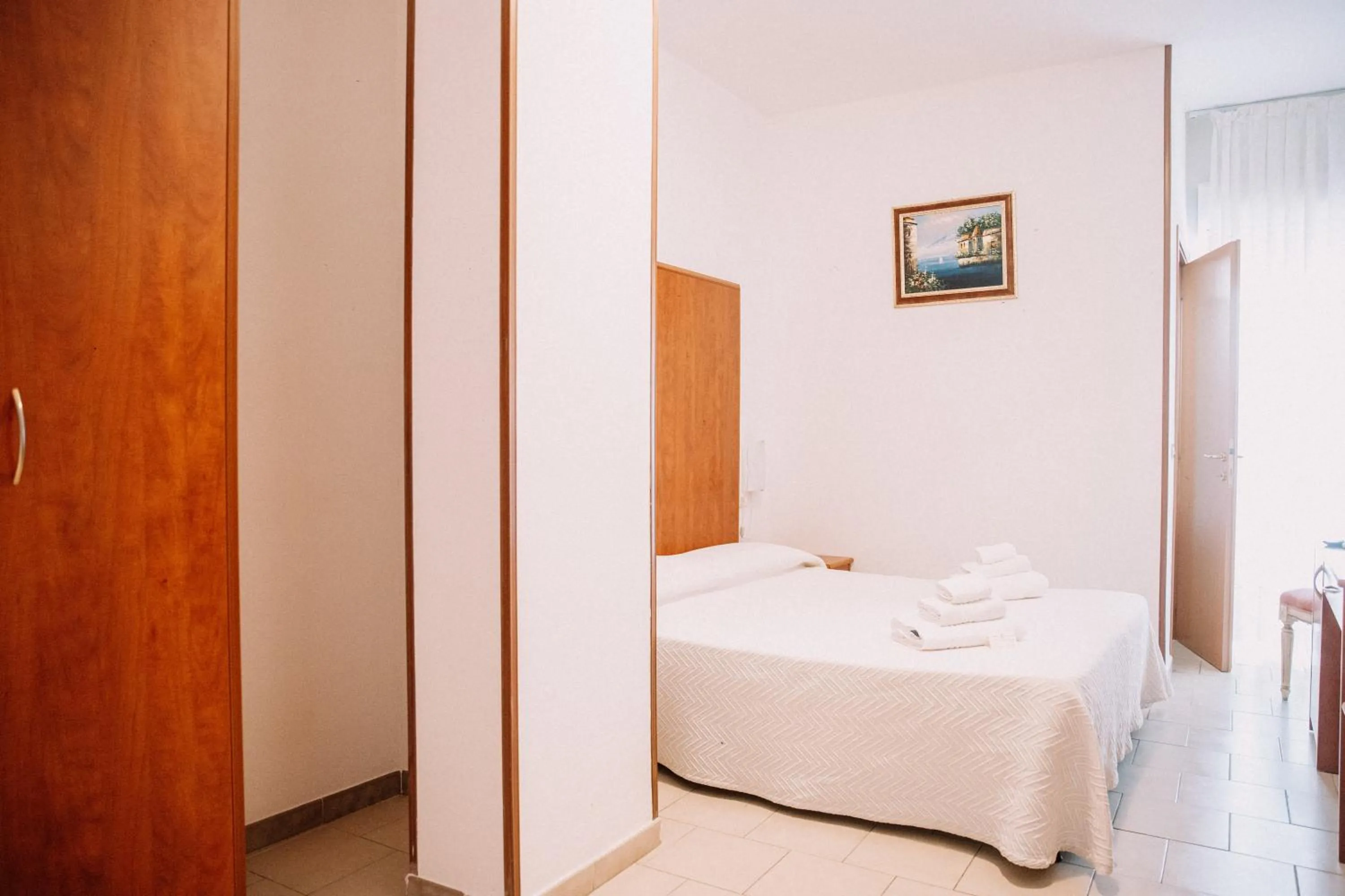 Bed in Magnolia Hotel Vieste