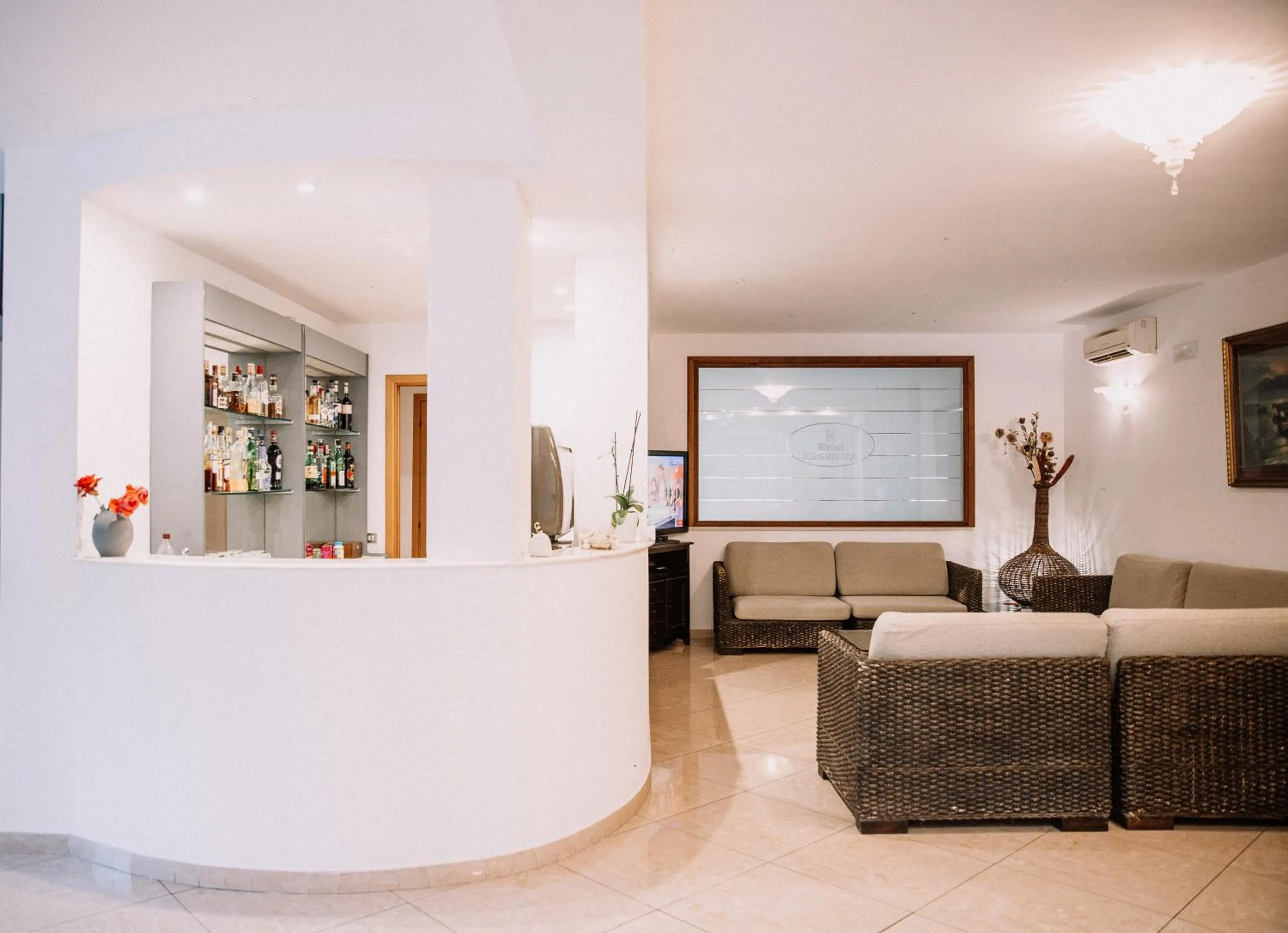 Lobby or reception in Magnolia Hotel Vieste