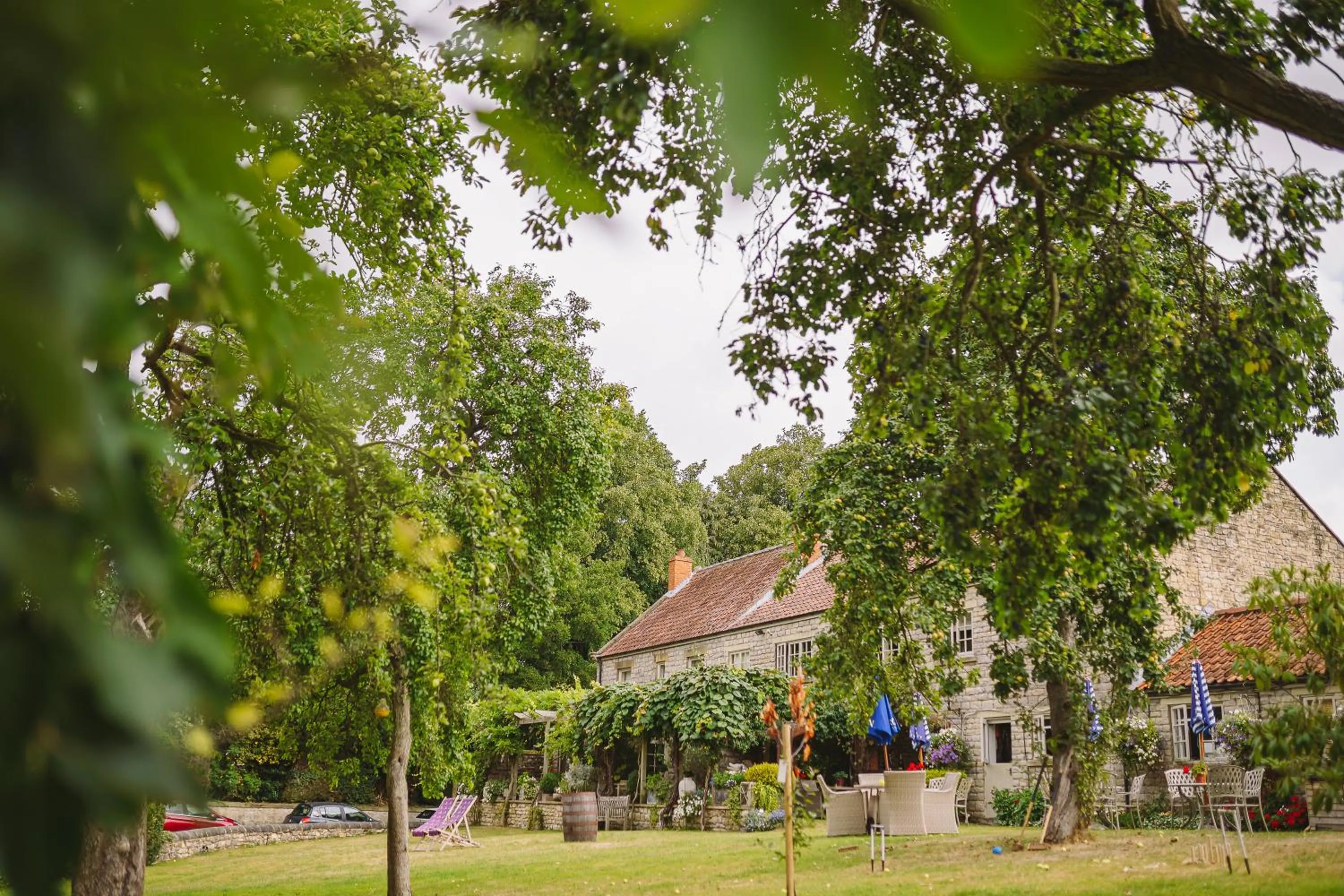 Garden in The Pheasant Hotel