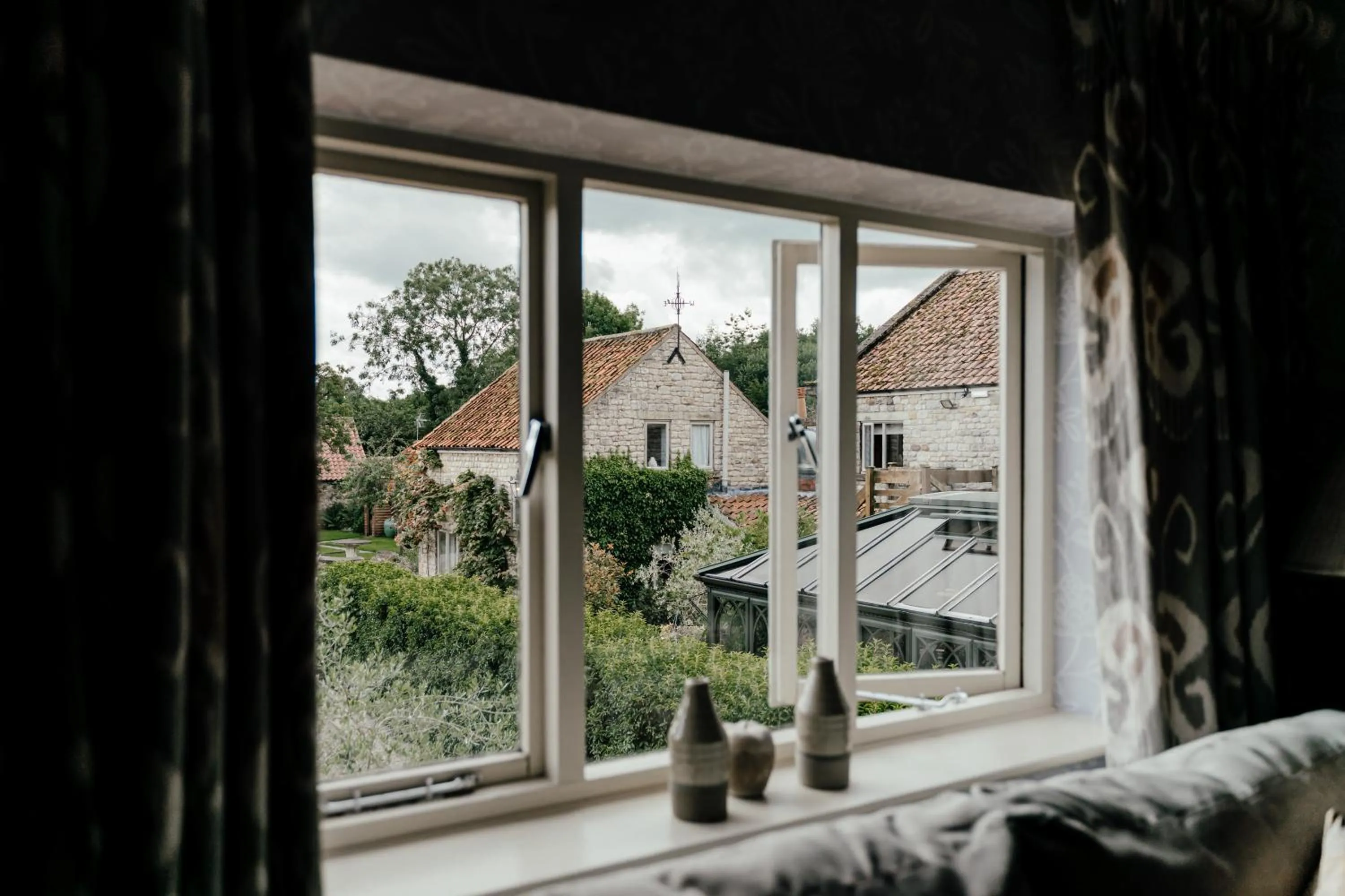 Garden view in The Pheasant Hotel