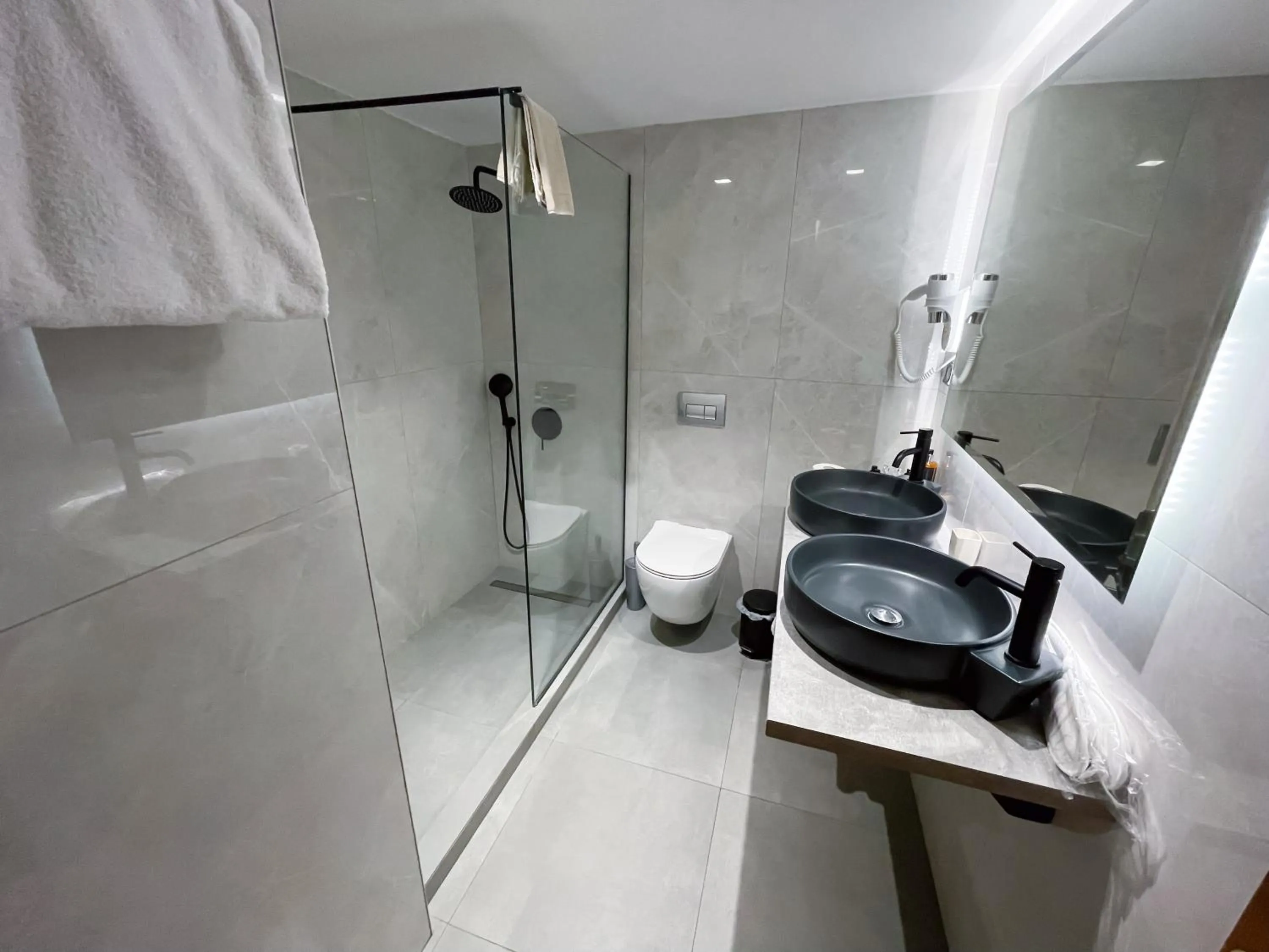 Shower in Andromeda Suites