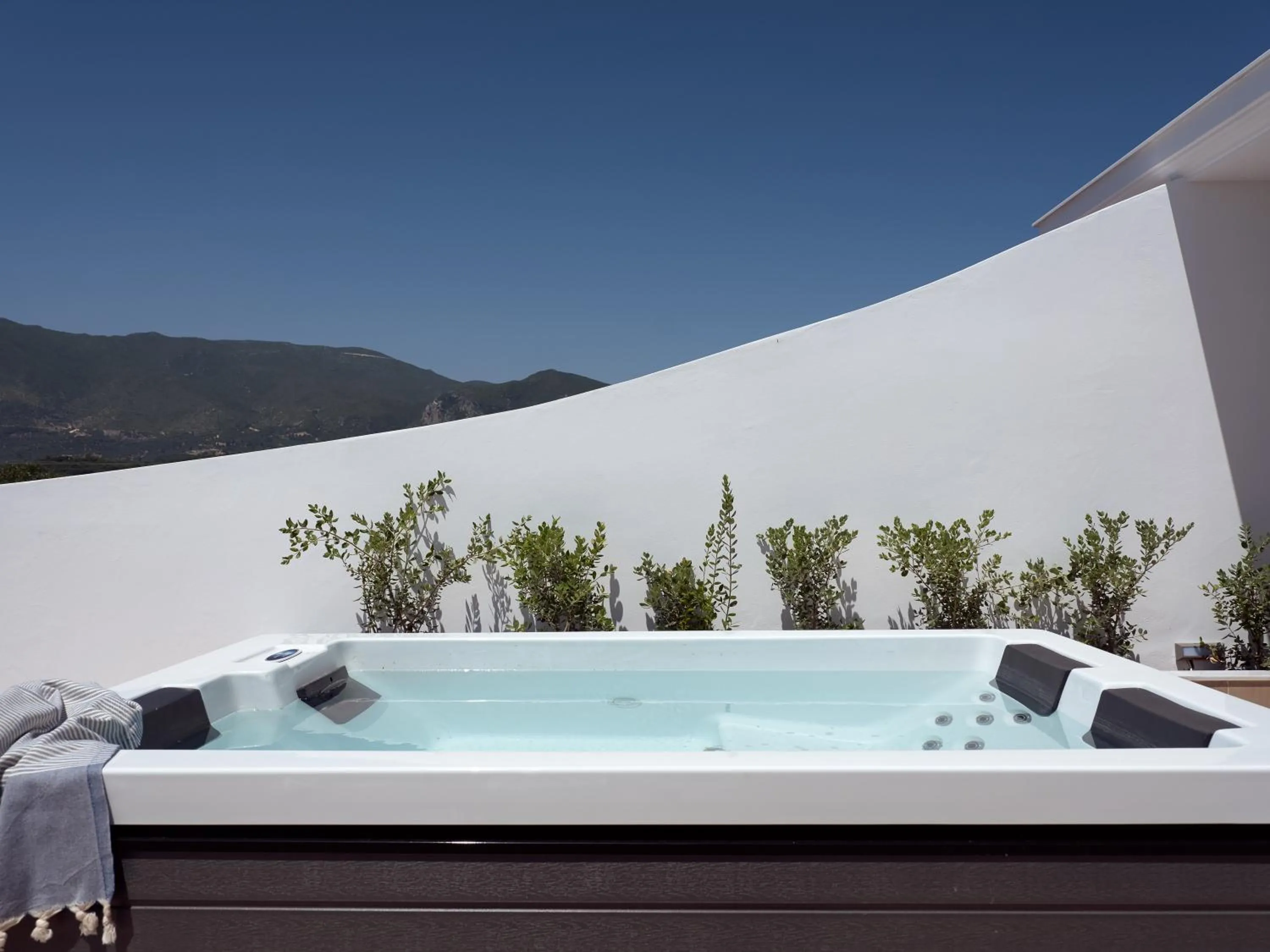 Hot Tub in Letsos Hotel