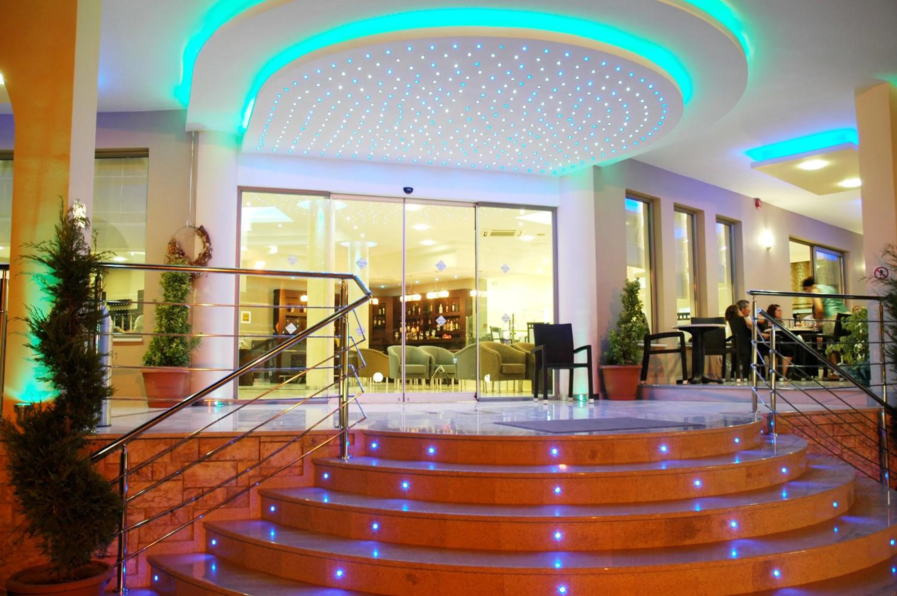 Facade/entrance in Letsos Hotel