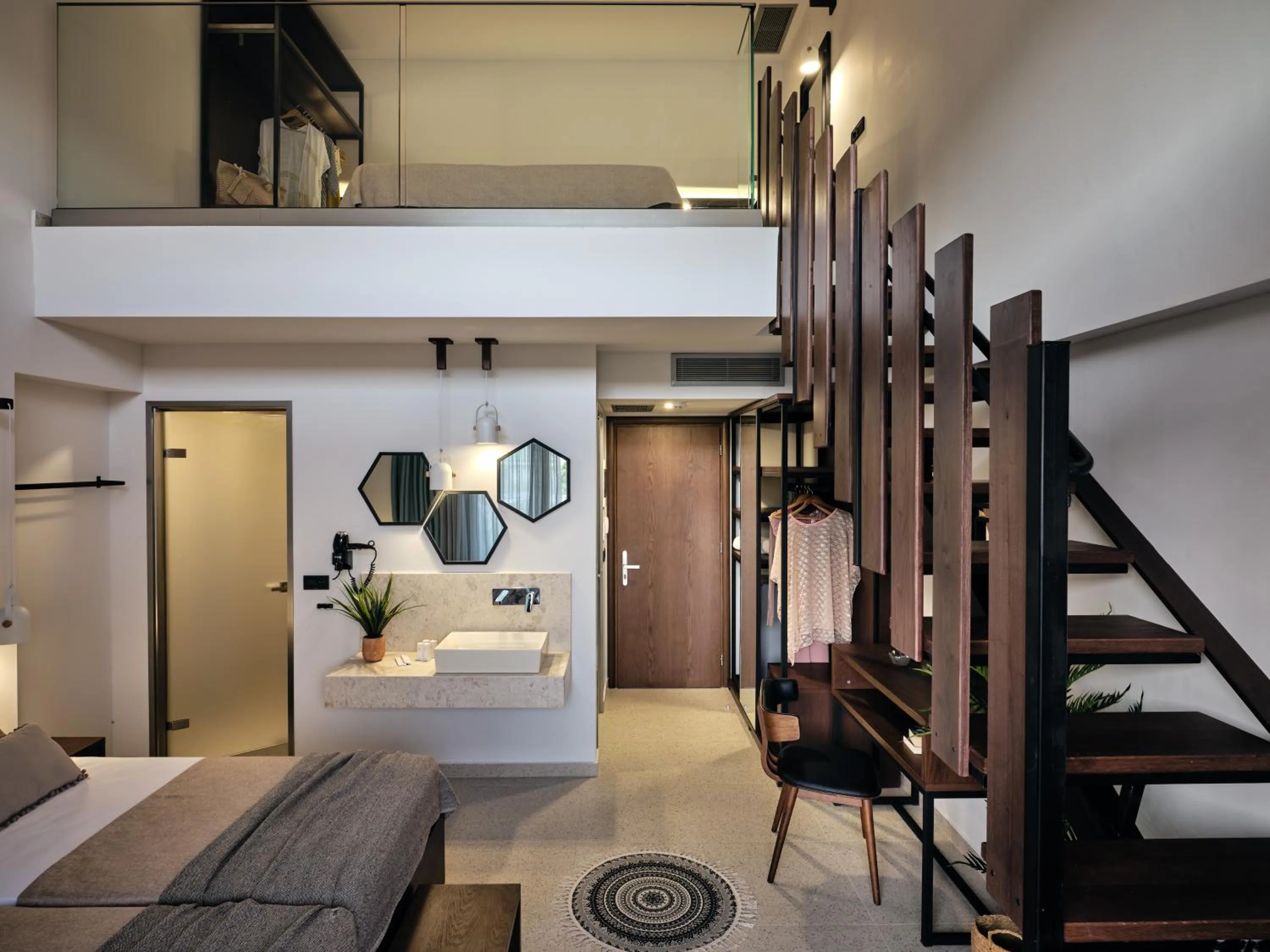 Photo of the whole room, Bed in Letsos Hotel