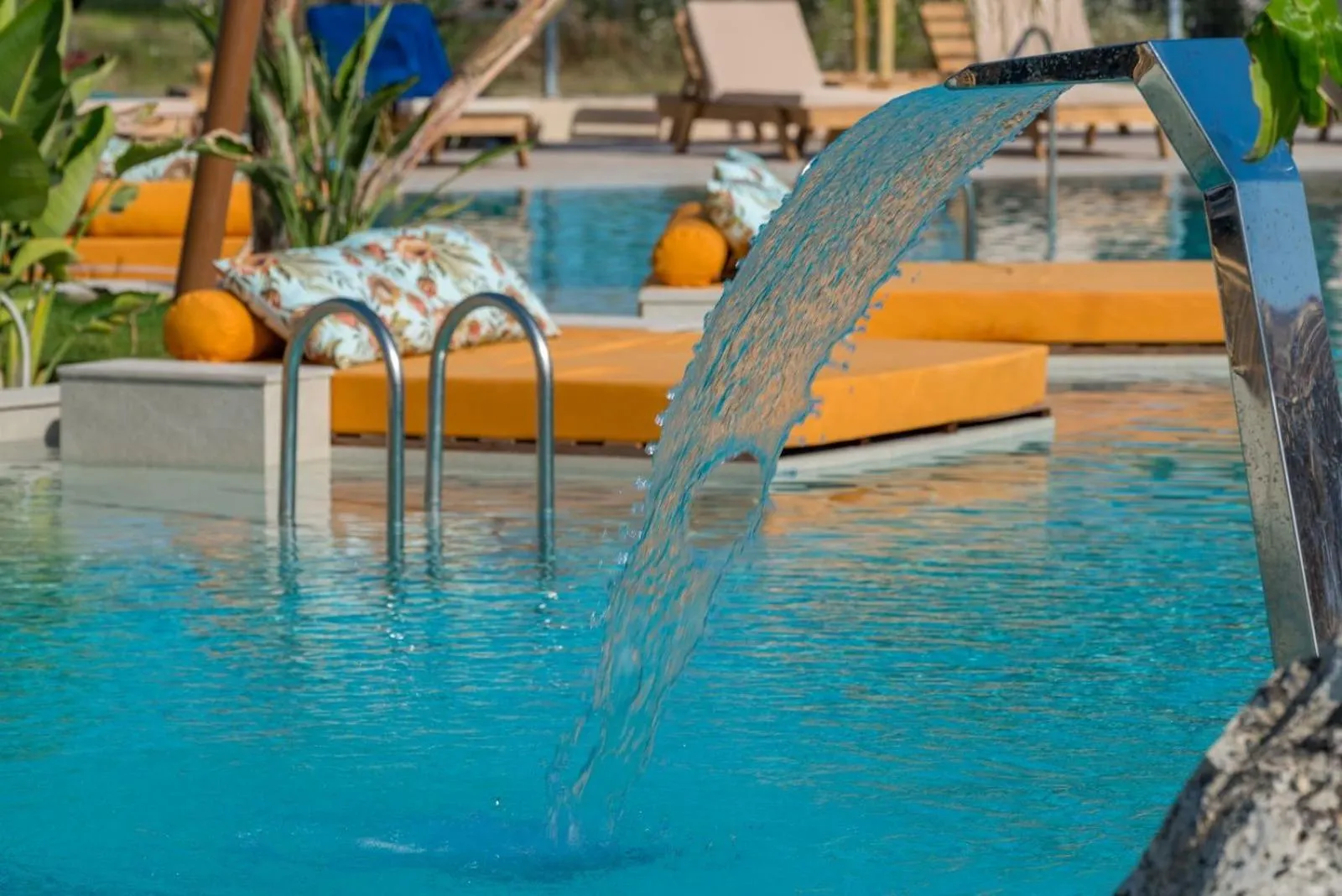 Swimming pool in Letsos Hotel