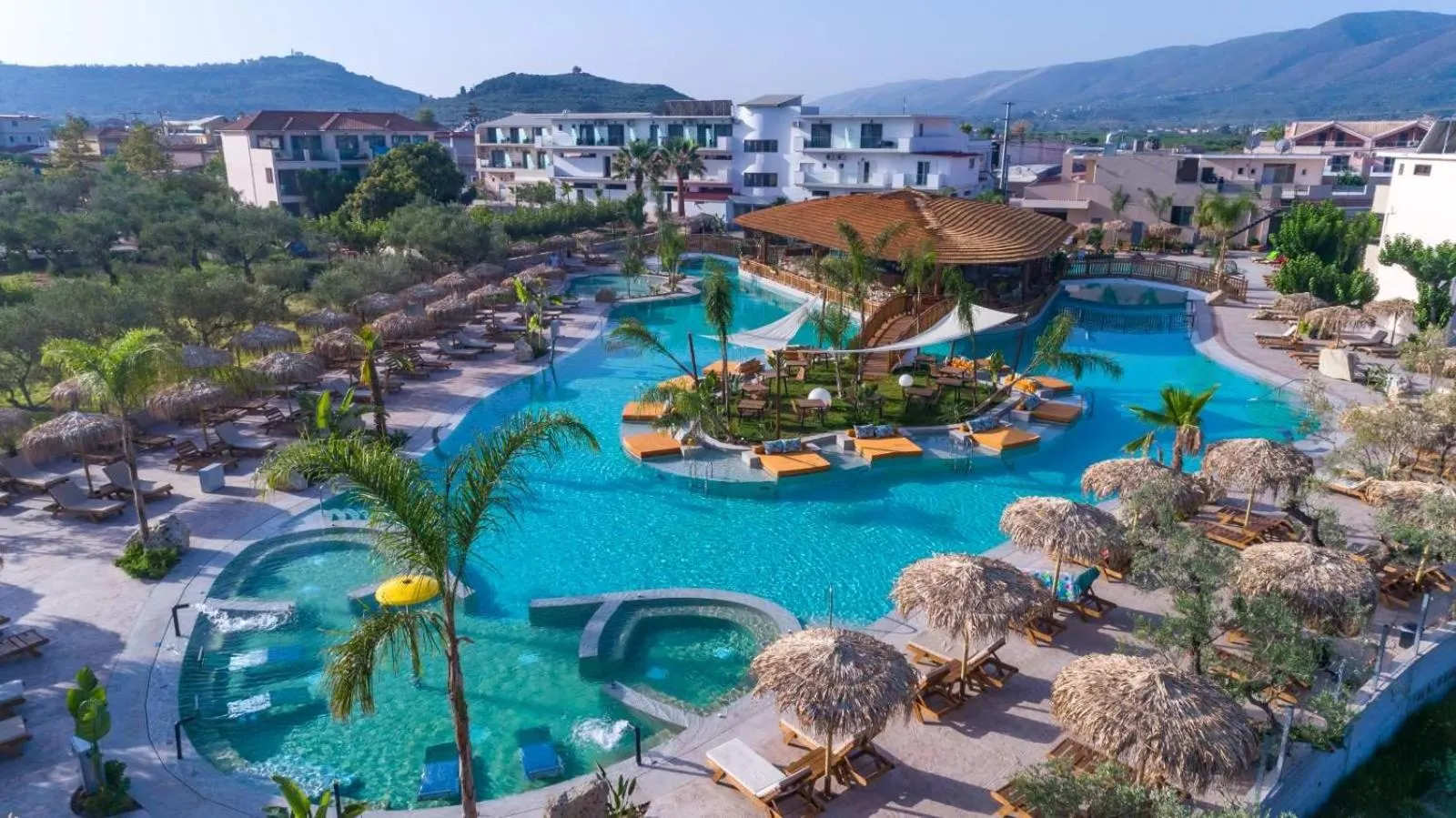 Swimming pool in Letsos Hotel