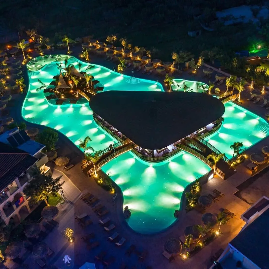 Bird's eye view in Letsos Hotel