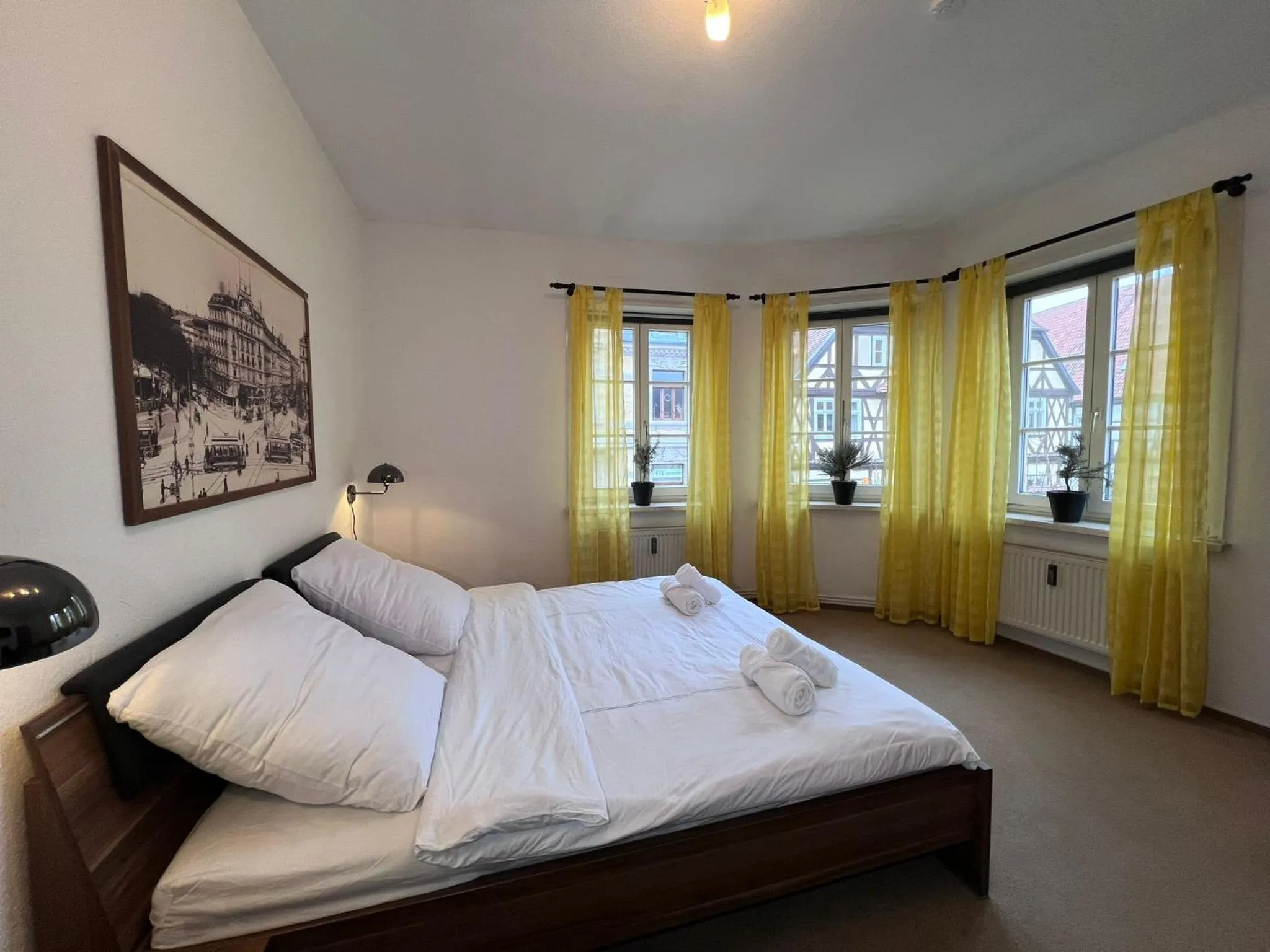 Bed in Hotel Doko Gardelegen