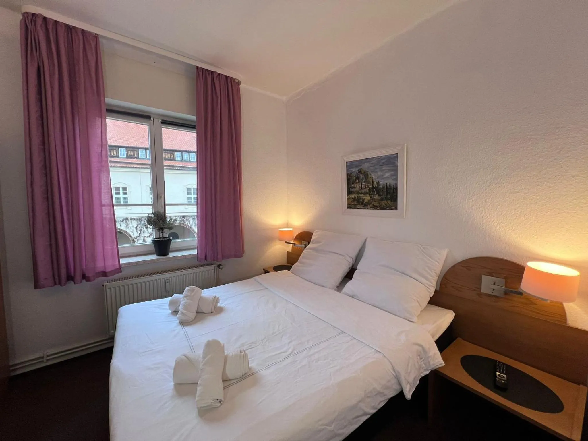 Bed in Hotel Doko Gardelegen