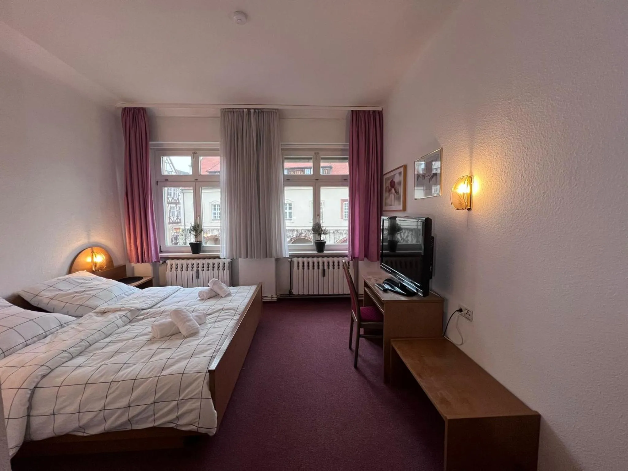 Bed in Hotel Doko Gardelegen