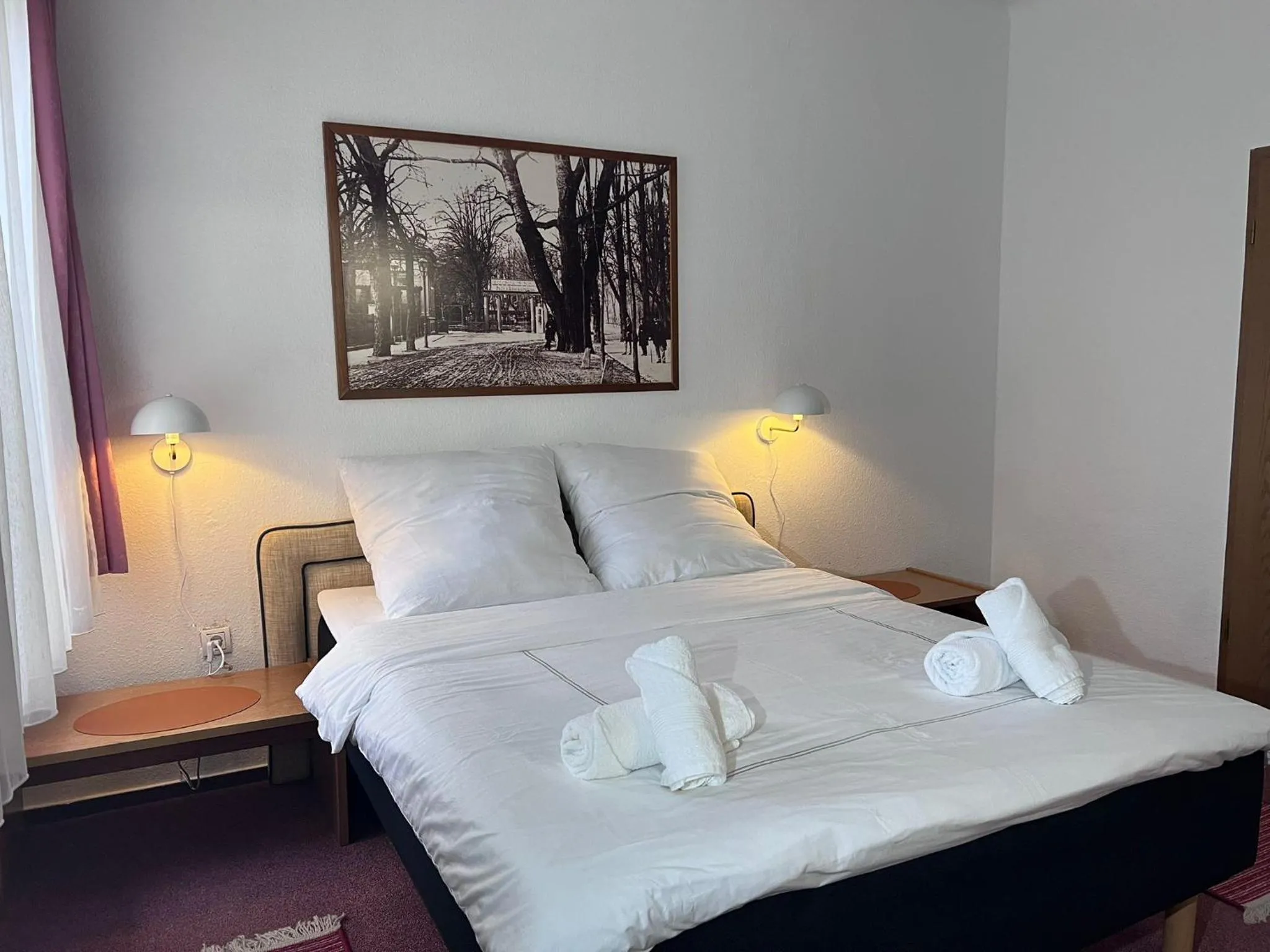 Bed in Hotel Doko Gardelegen