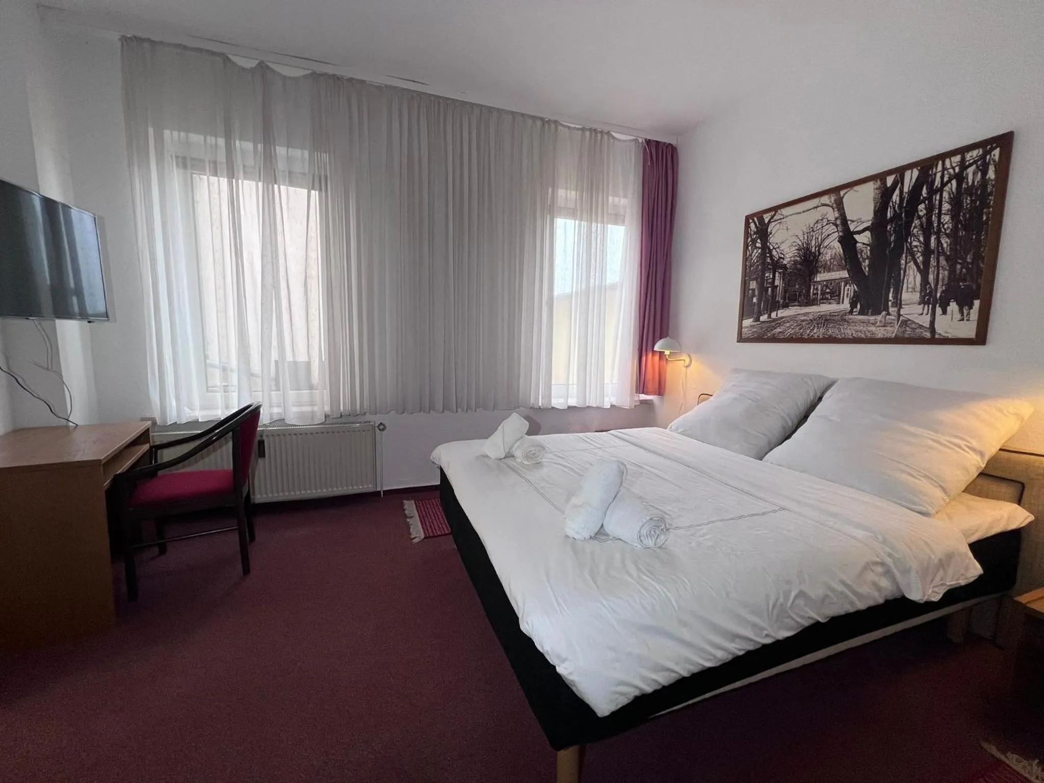 Bed in Hotel Doko Gardelegen