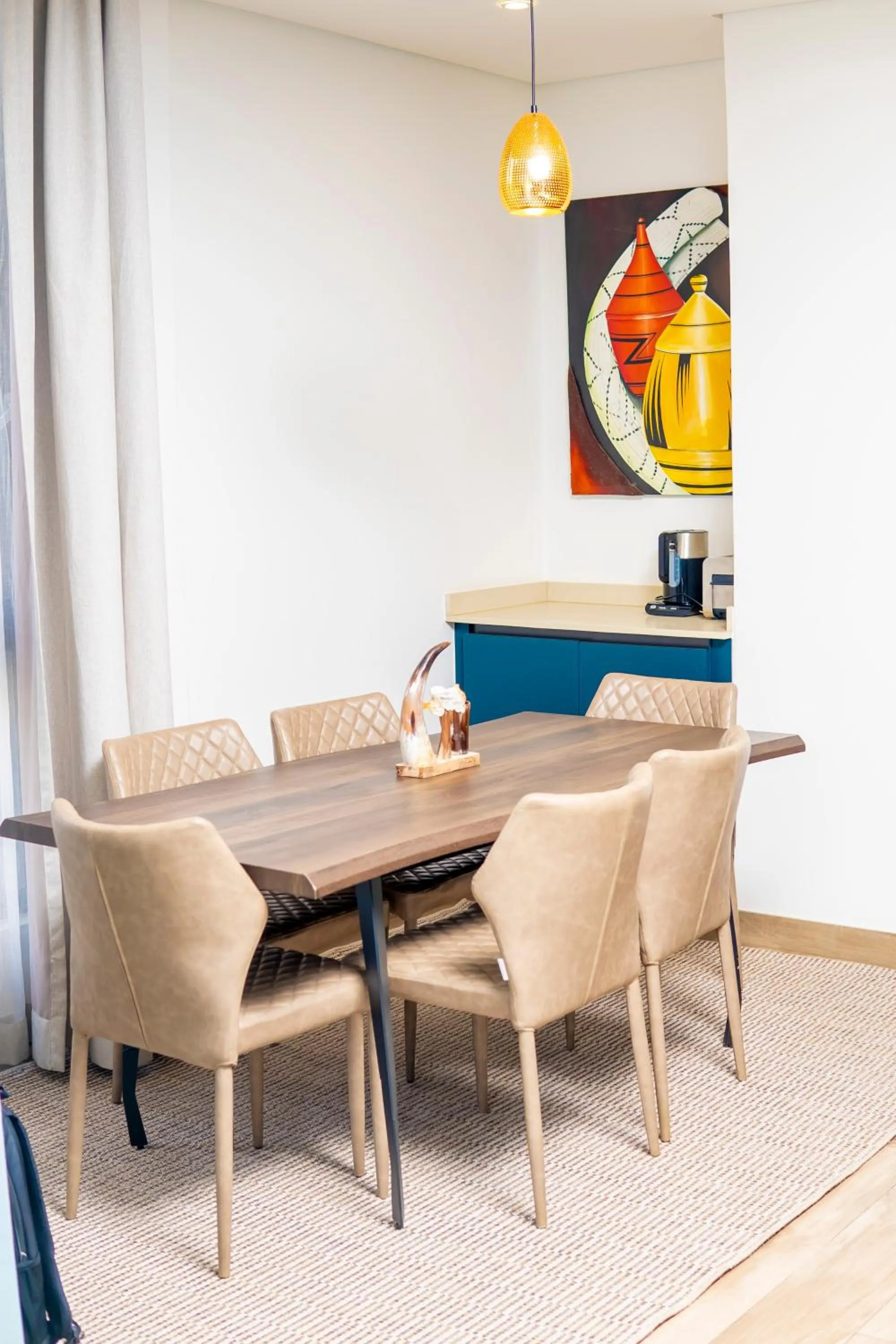 Seating area in Africa's Touch & Leisure