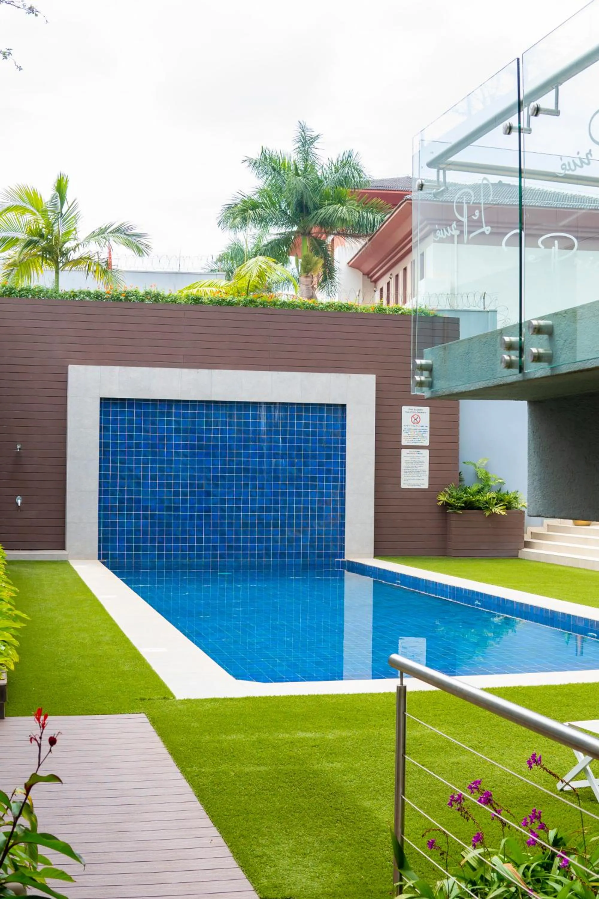 Garden view in Africa's Touch & Leisure