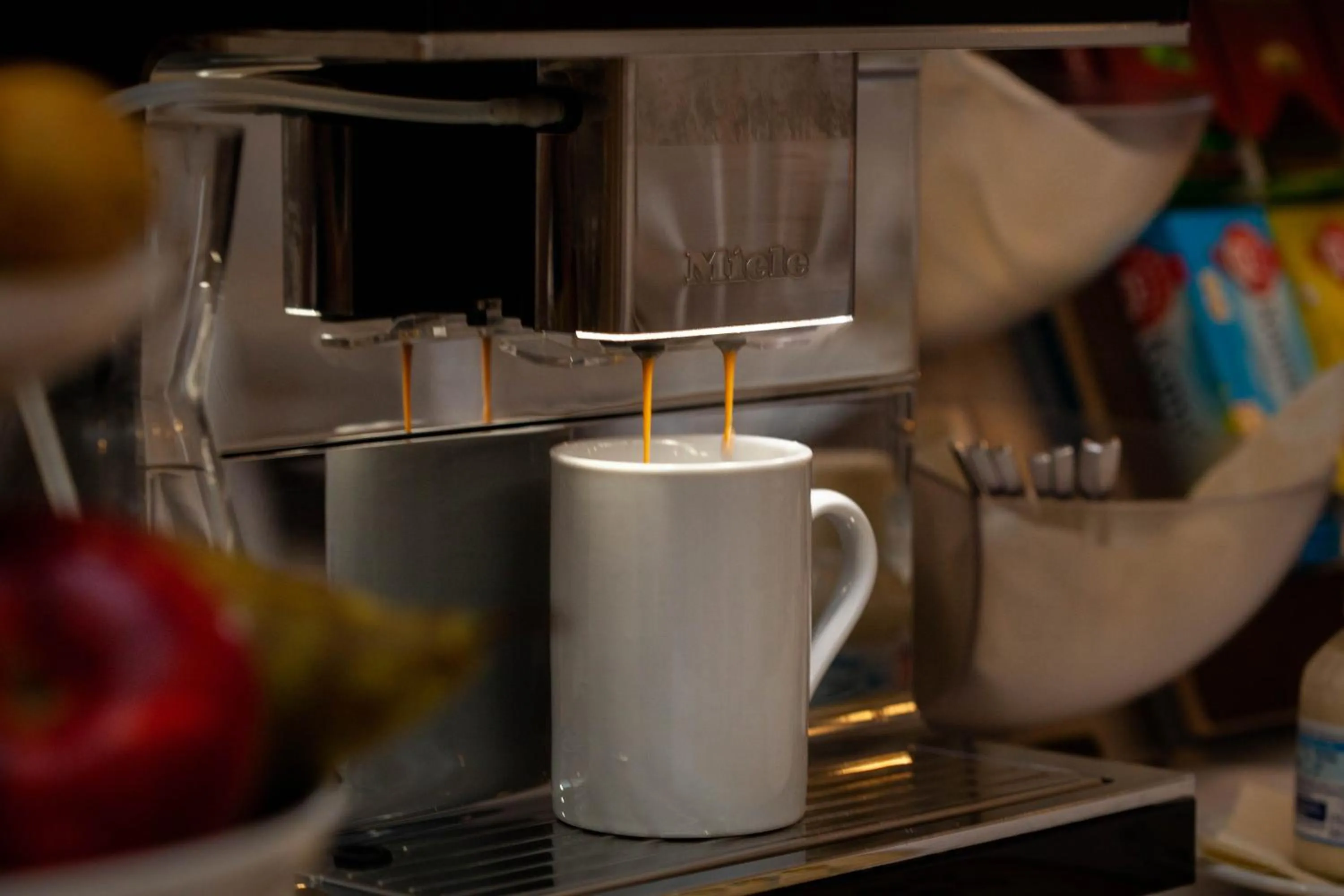 Continental breakfast in Hotel Omega