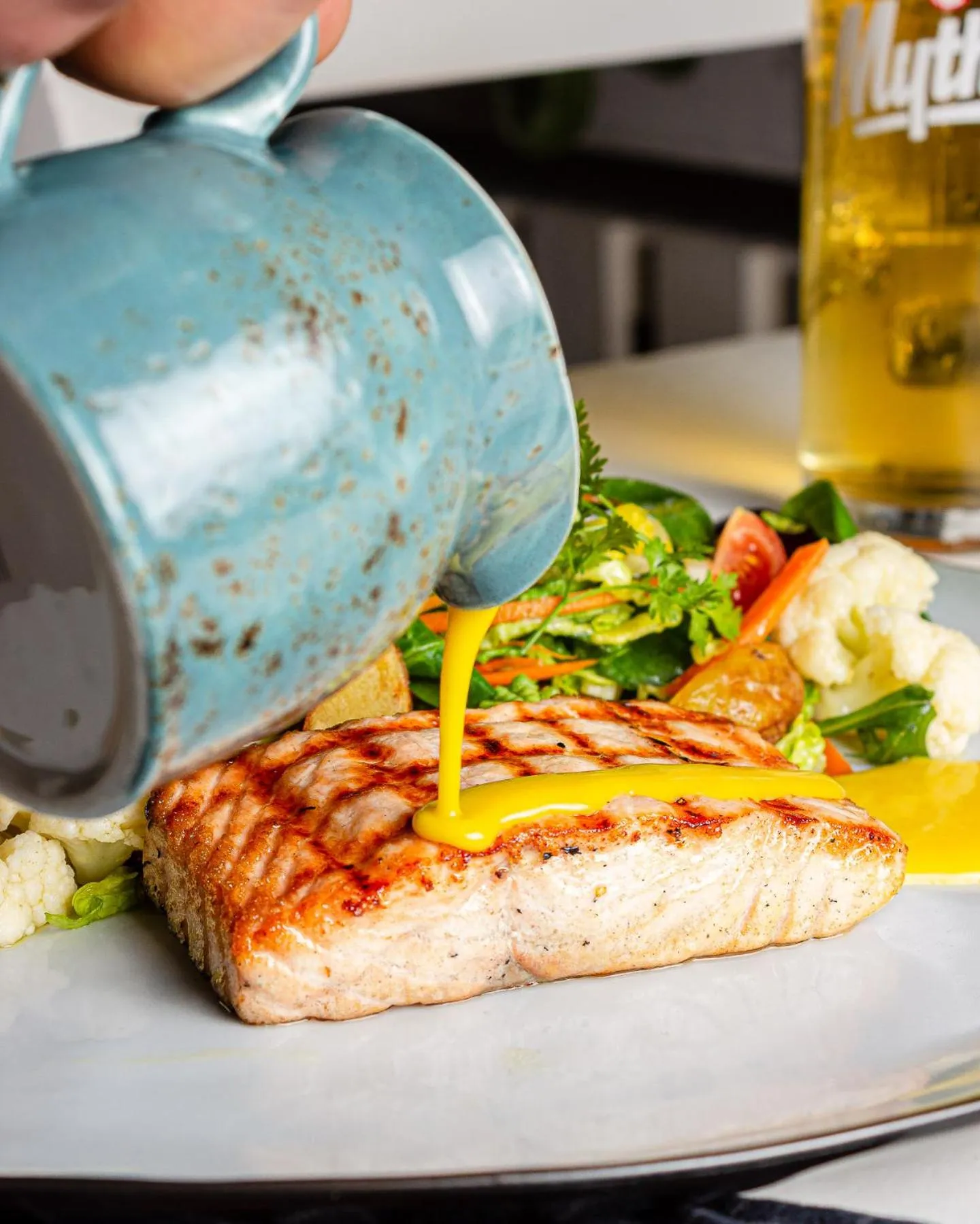 Food and drinks in Hotel Omega