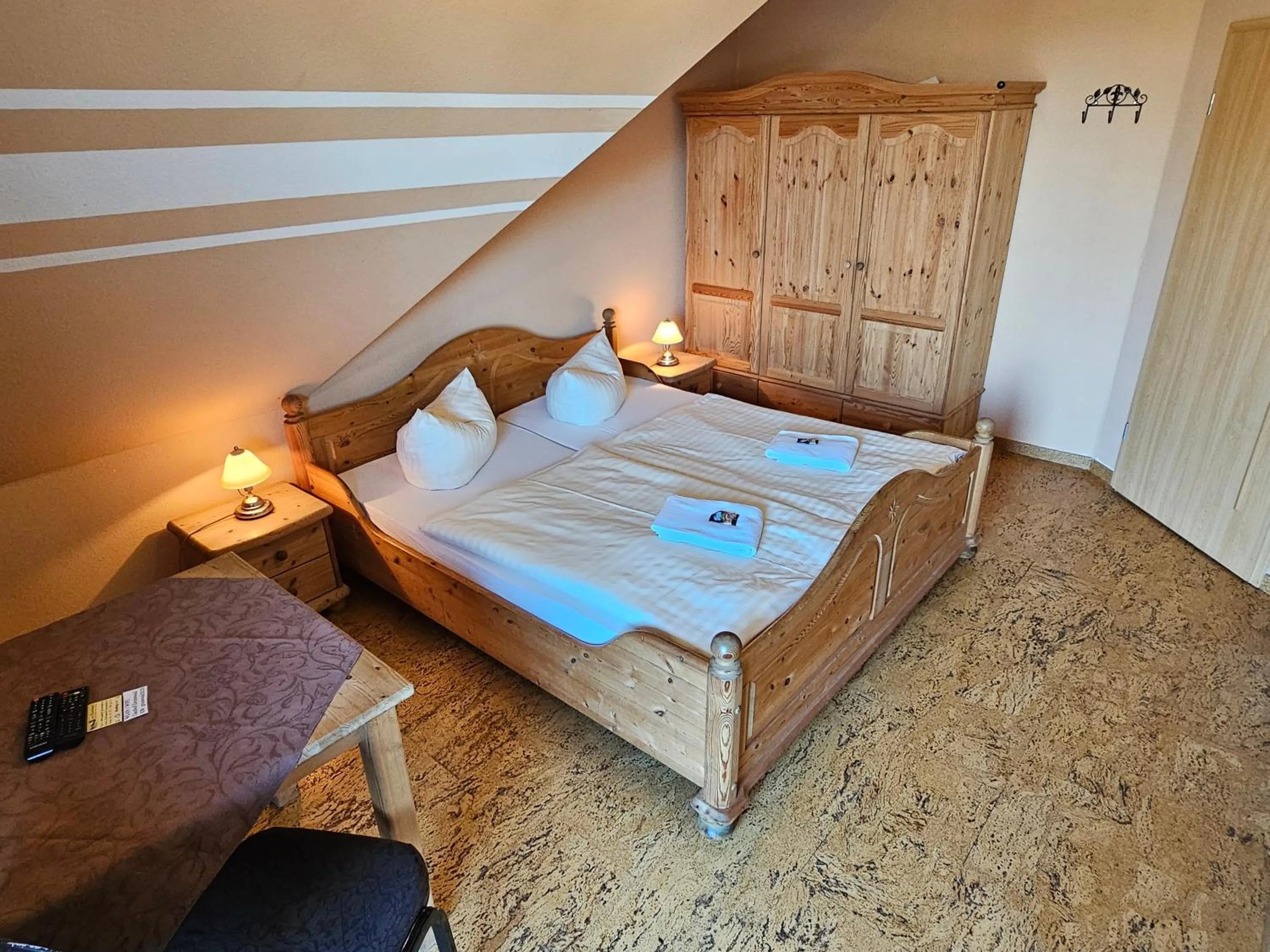 Bed in Gästehaus Grunewald Bed & Breakfast