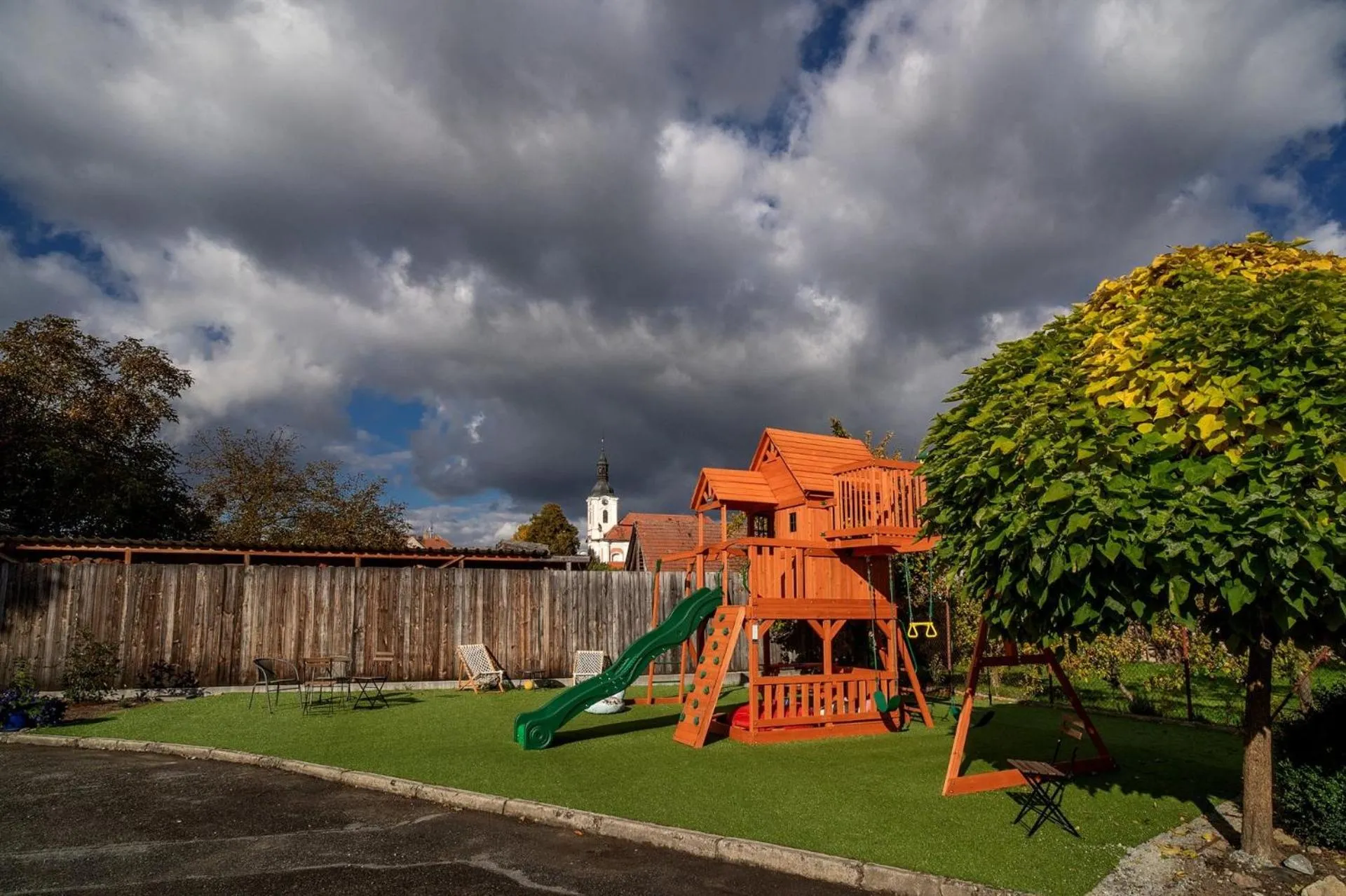 Children play ground in Hotel Na Velké hospodě