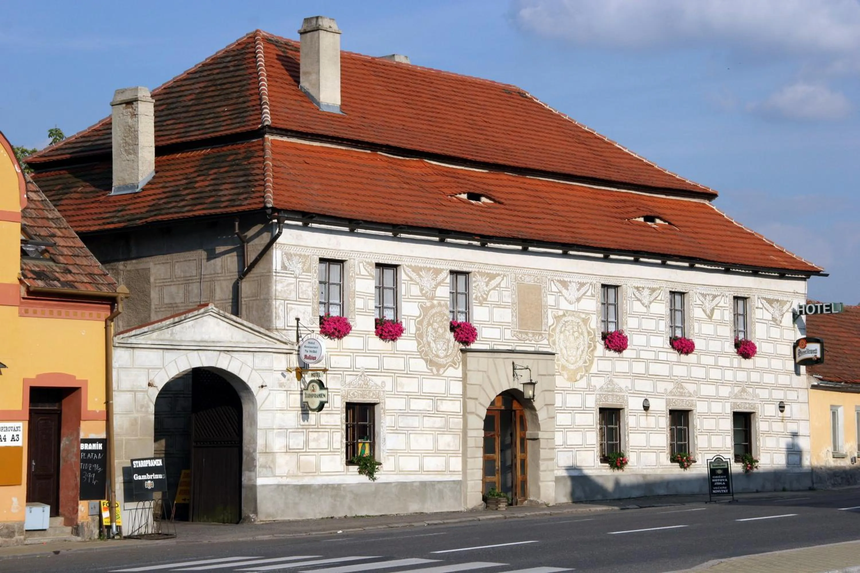 Property building in Hotel Na Velké hospodě