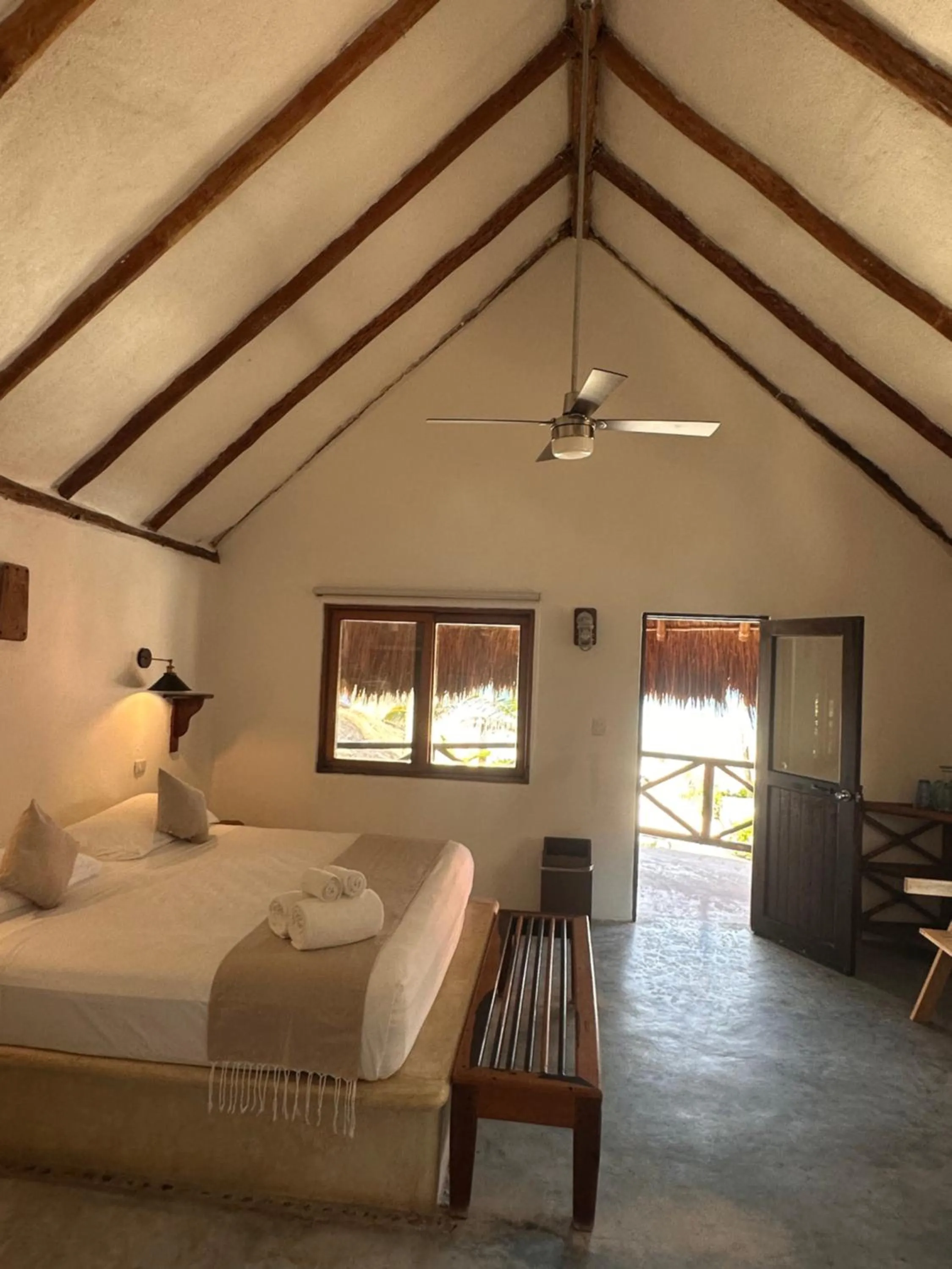 Bedroom, Bed in La Conchita Tulum