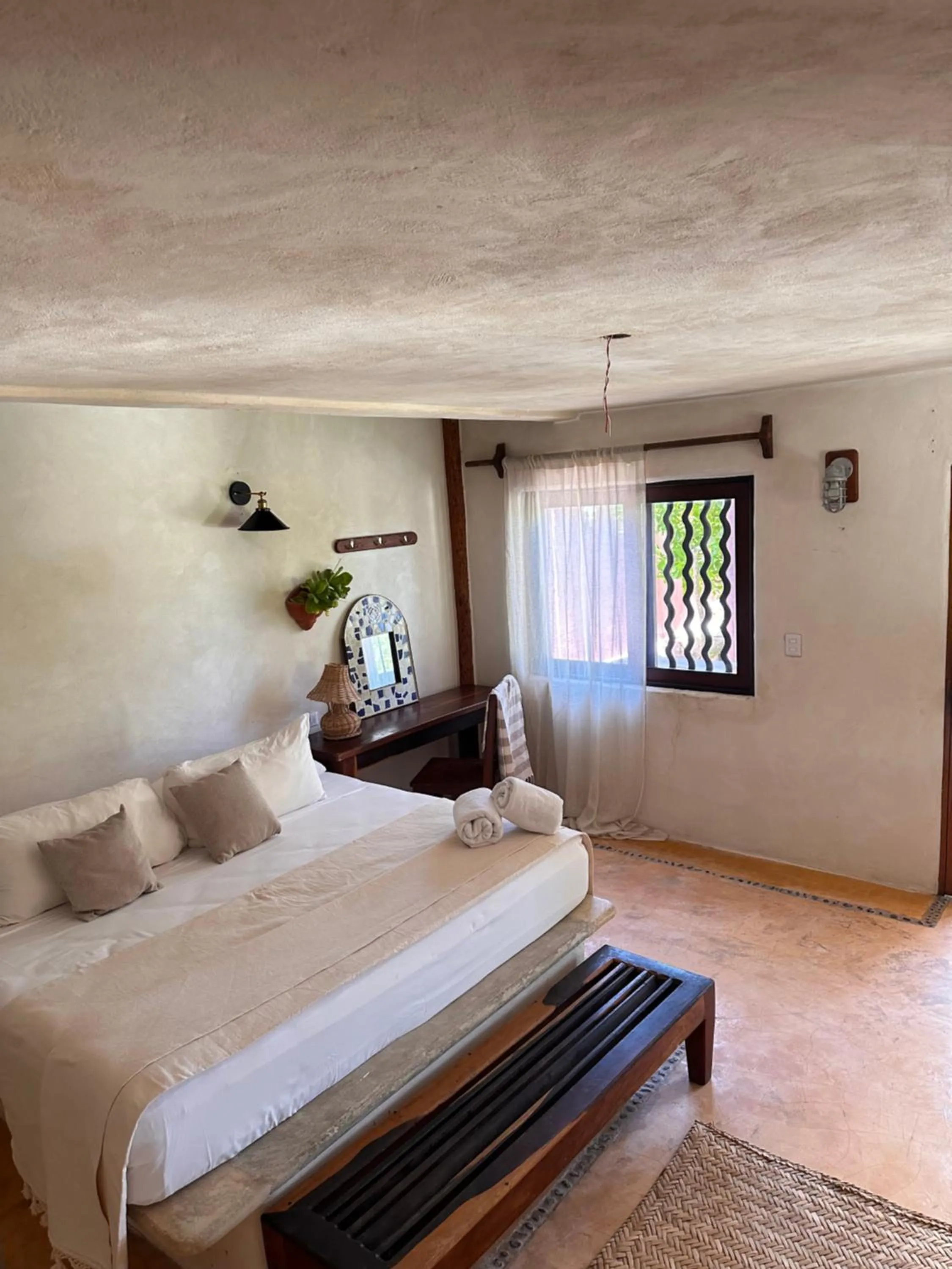 Bedroom, Bed in La Conchita Tulum