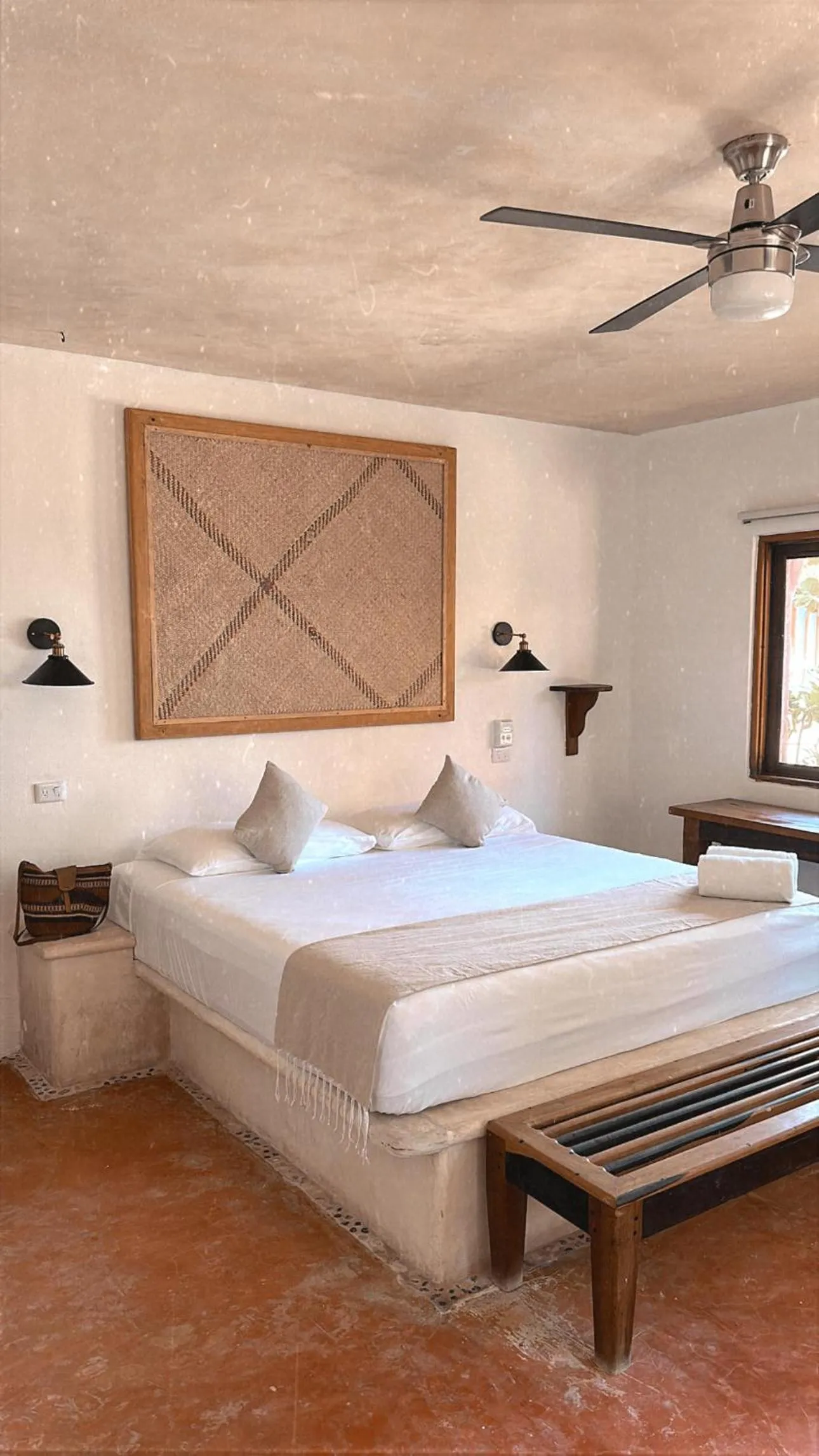 Bedroom, Bed in La Conchita Tulum