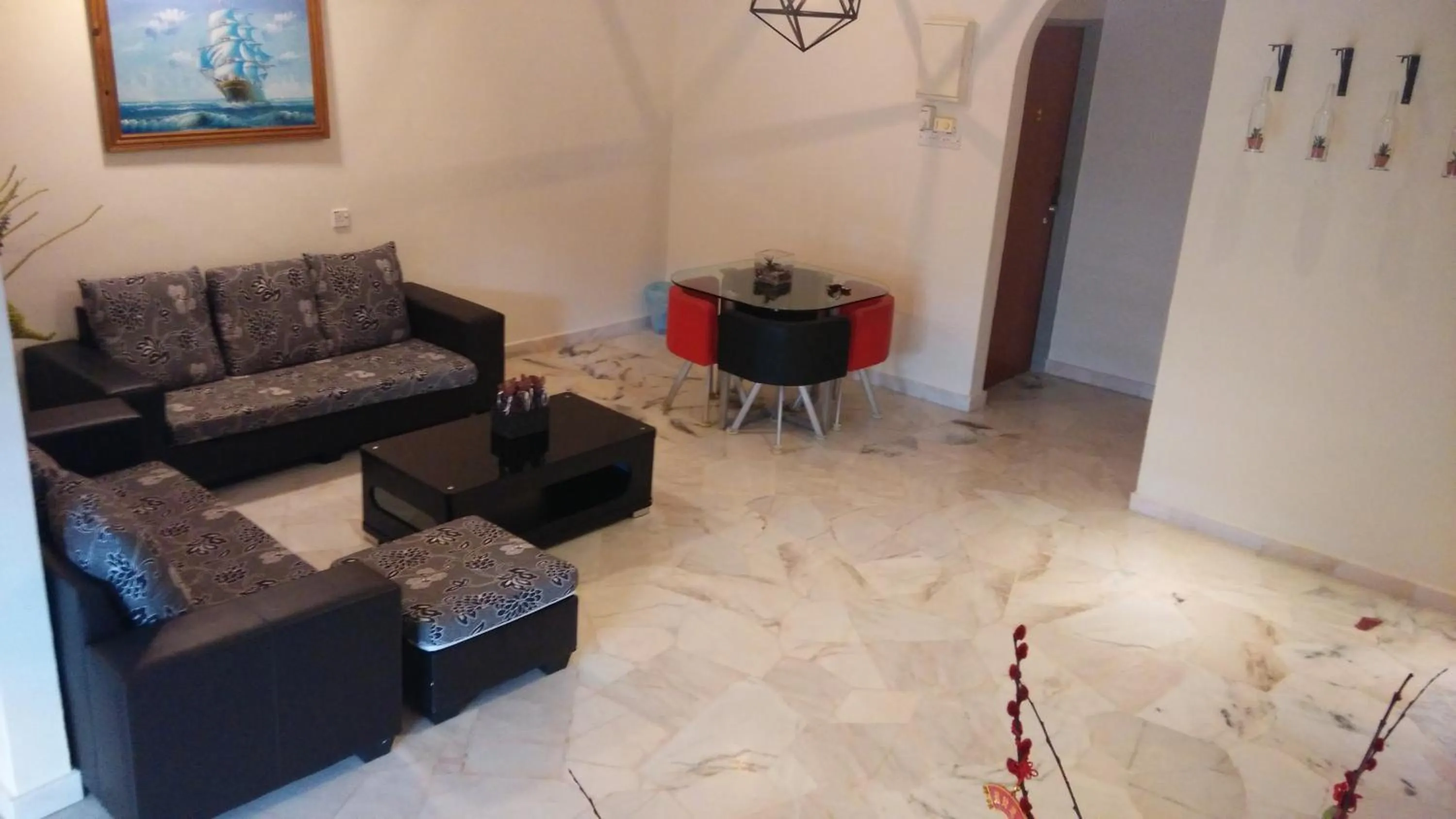 Living room in Bercham Vacation House