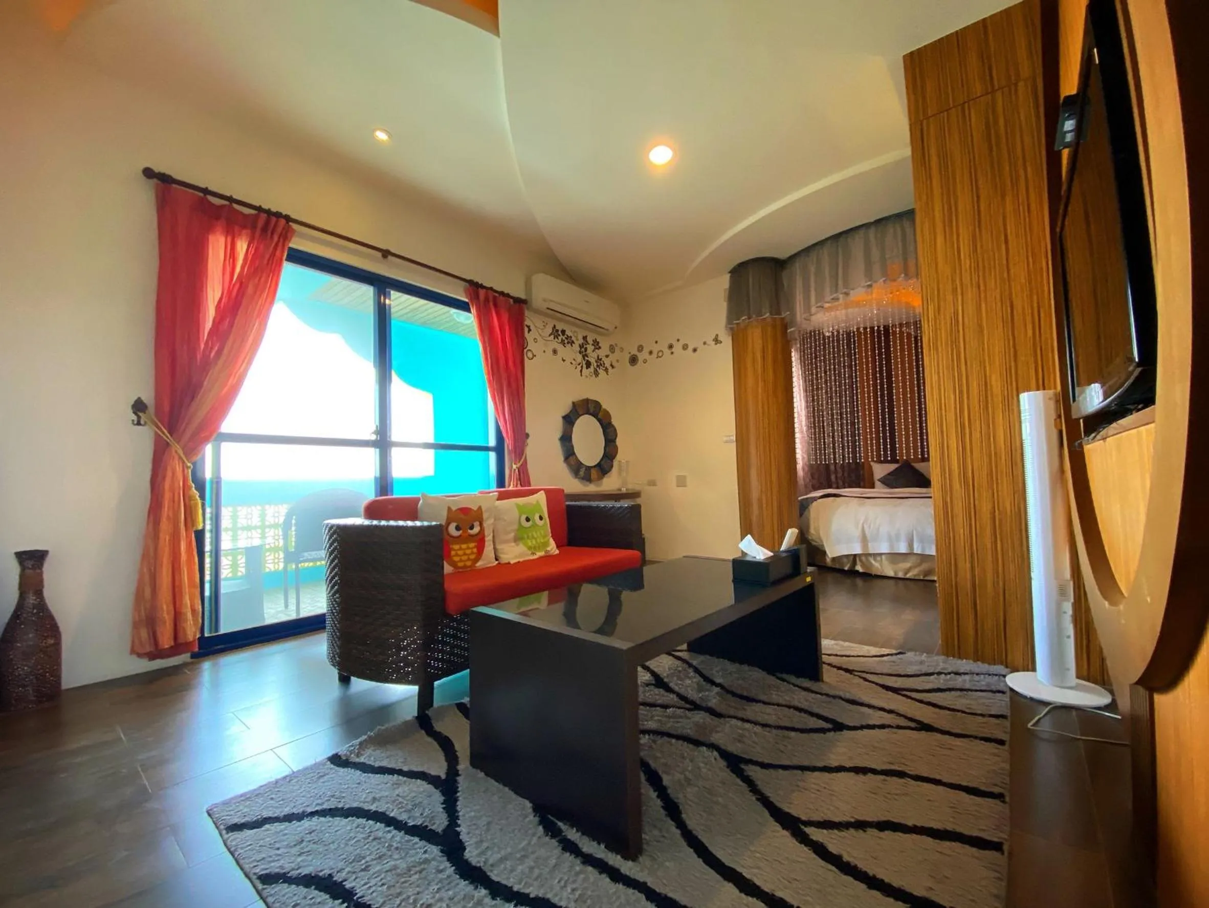 Living room in The Domed Tile B&B