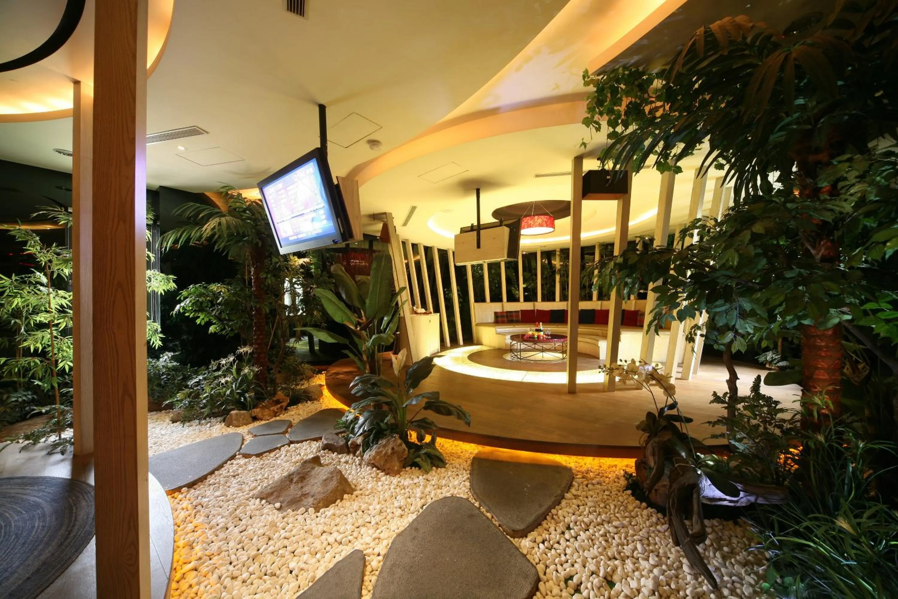 Living room in Lanshy Motel