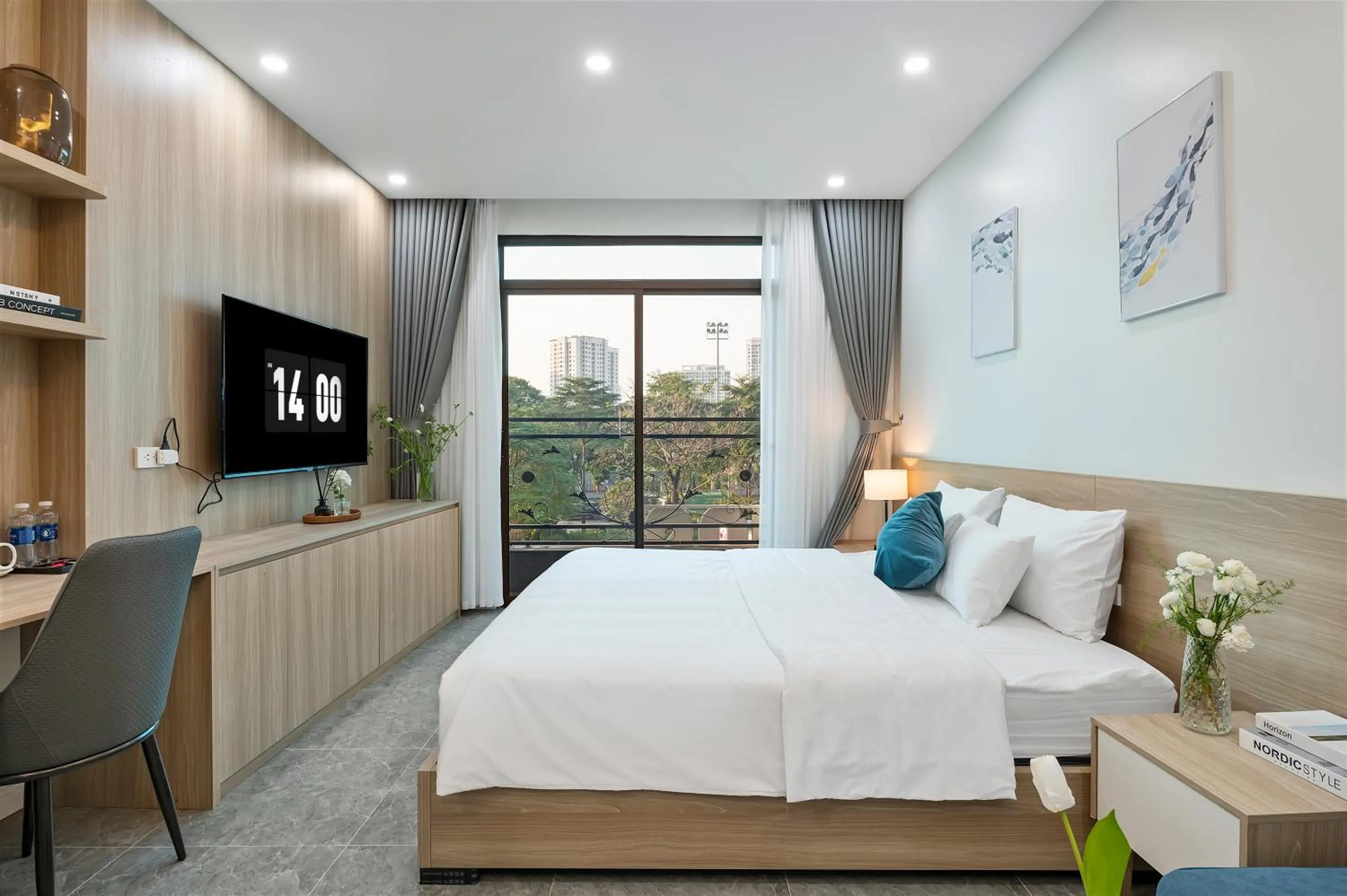 Bed in 22Land Cosmos Hotel